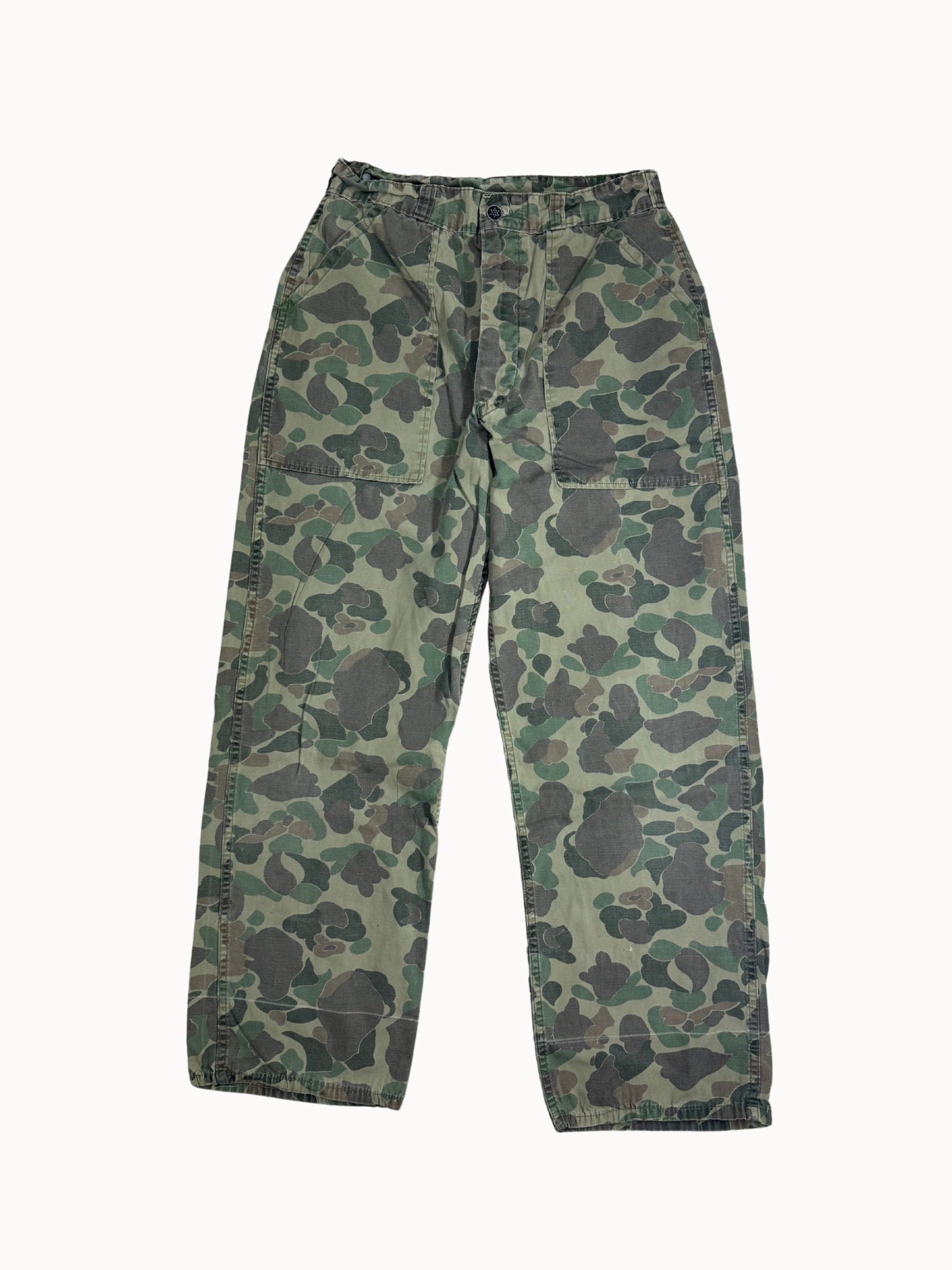1950 Frog Skin Duck Camo Pants W30 x L30 - Shinka