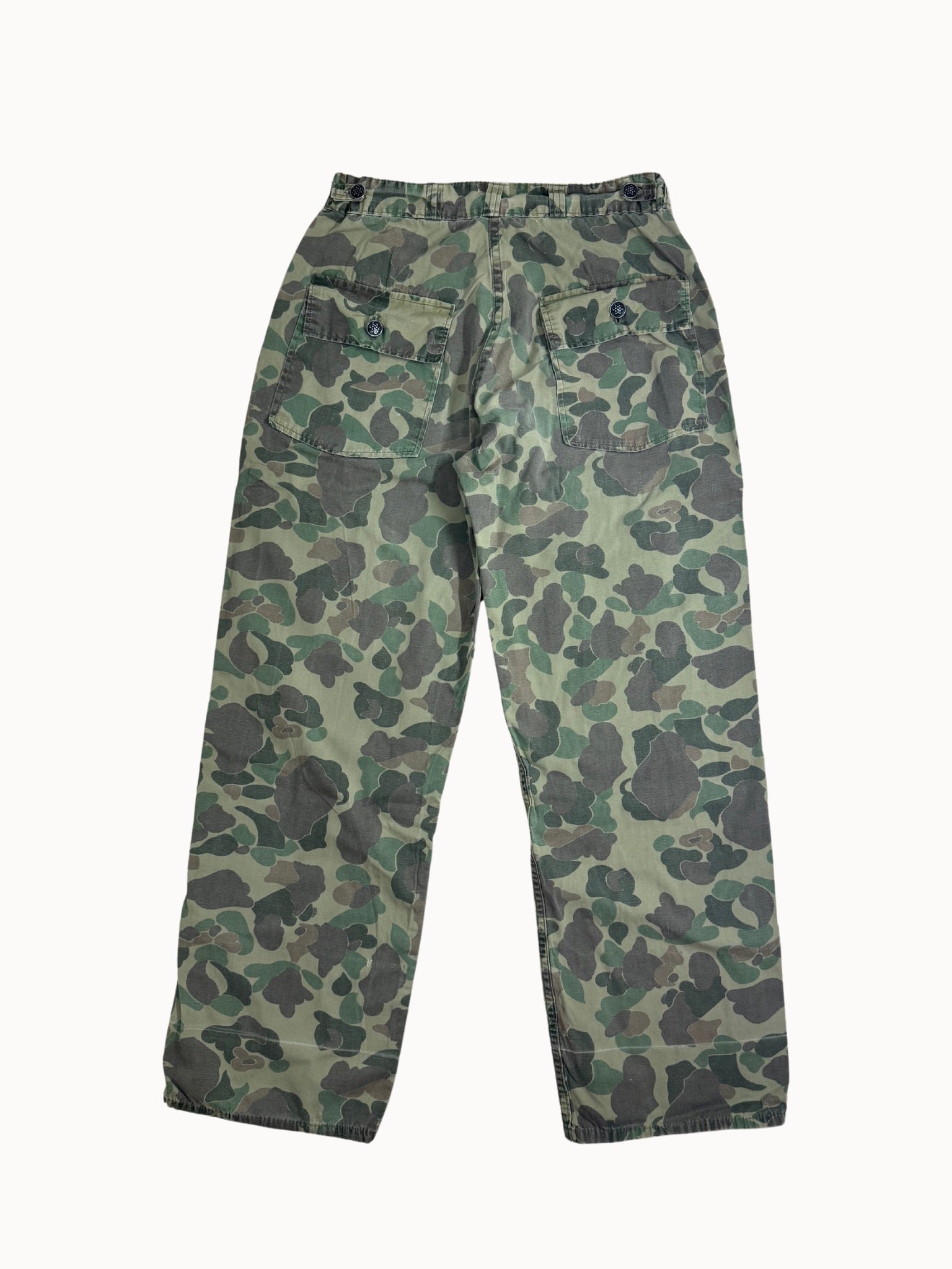 1950 Frog Skin Duck Camo Pants W30 x L30 - Shinka