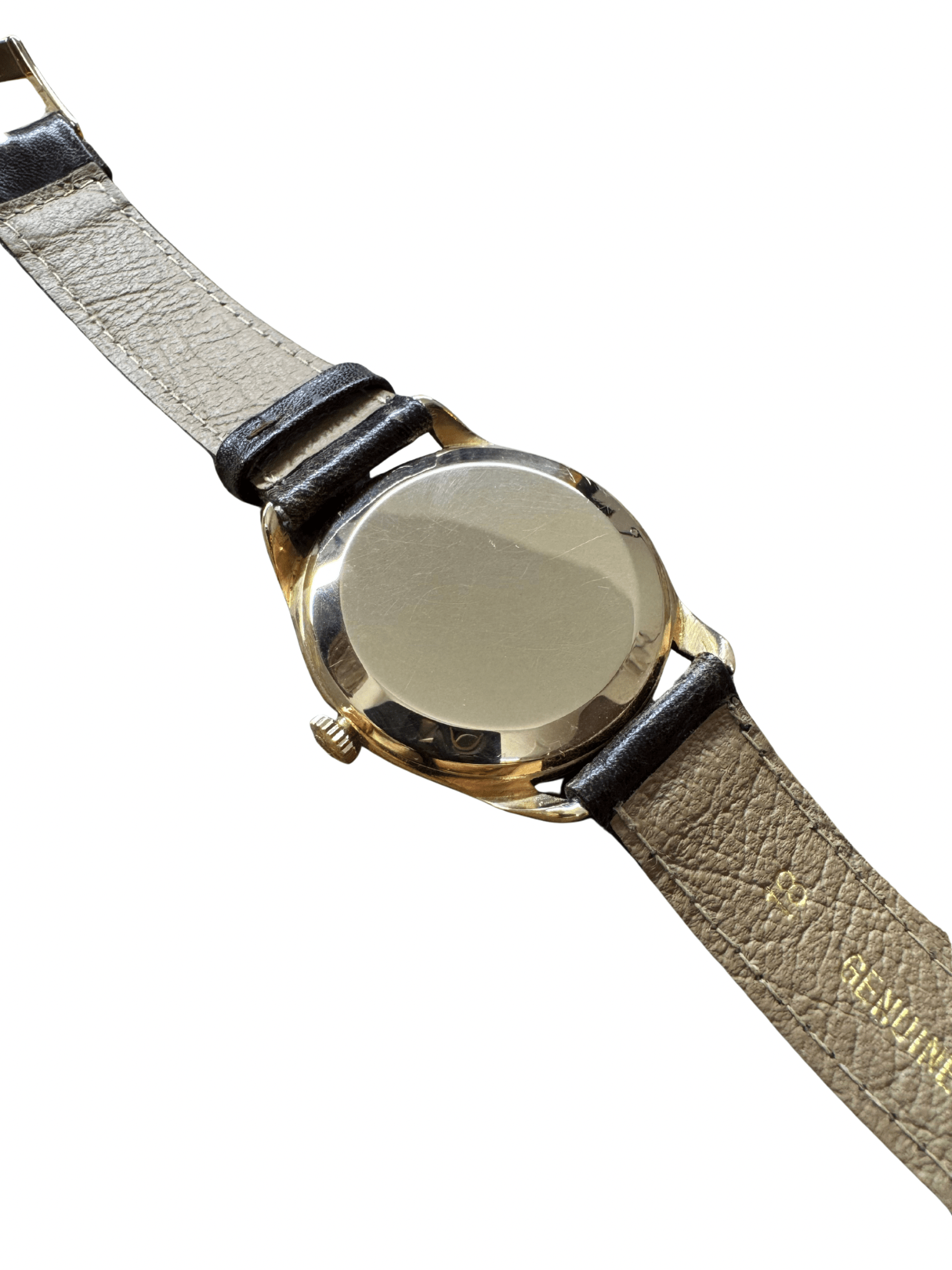 1950er Omega Dress Watch – 18K Roségold – Honeycomb Dial - Shinka