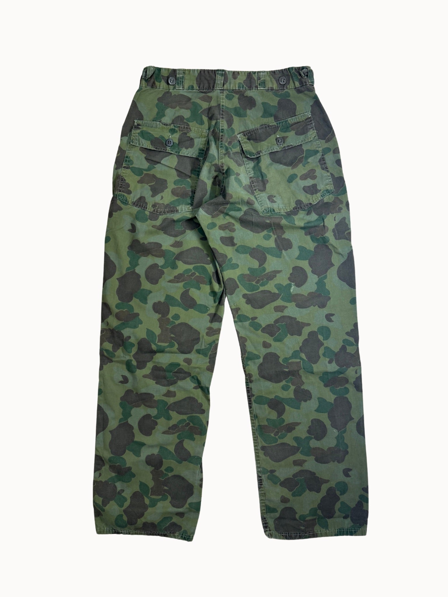 1950s Frog Skin Duck Camo Pants (W33xL29) - Shinka
