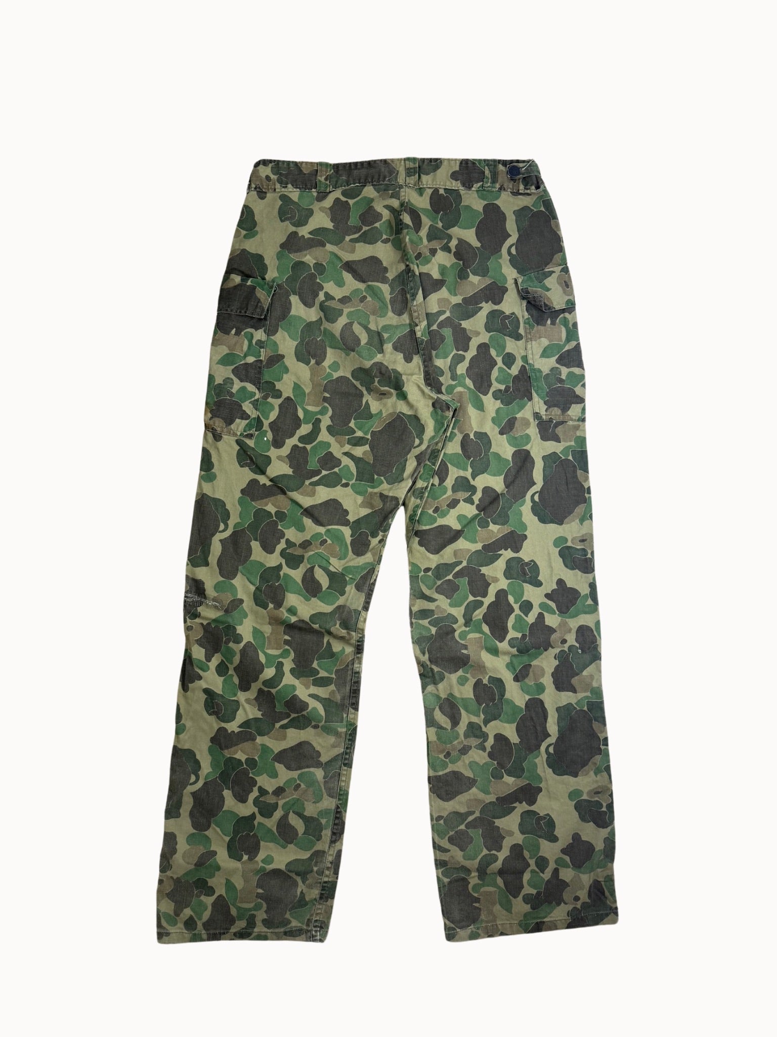 1950s Frog Skin Duck Camo Pants (W35xL32) - Shinka