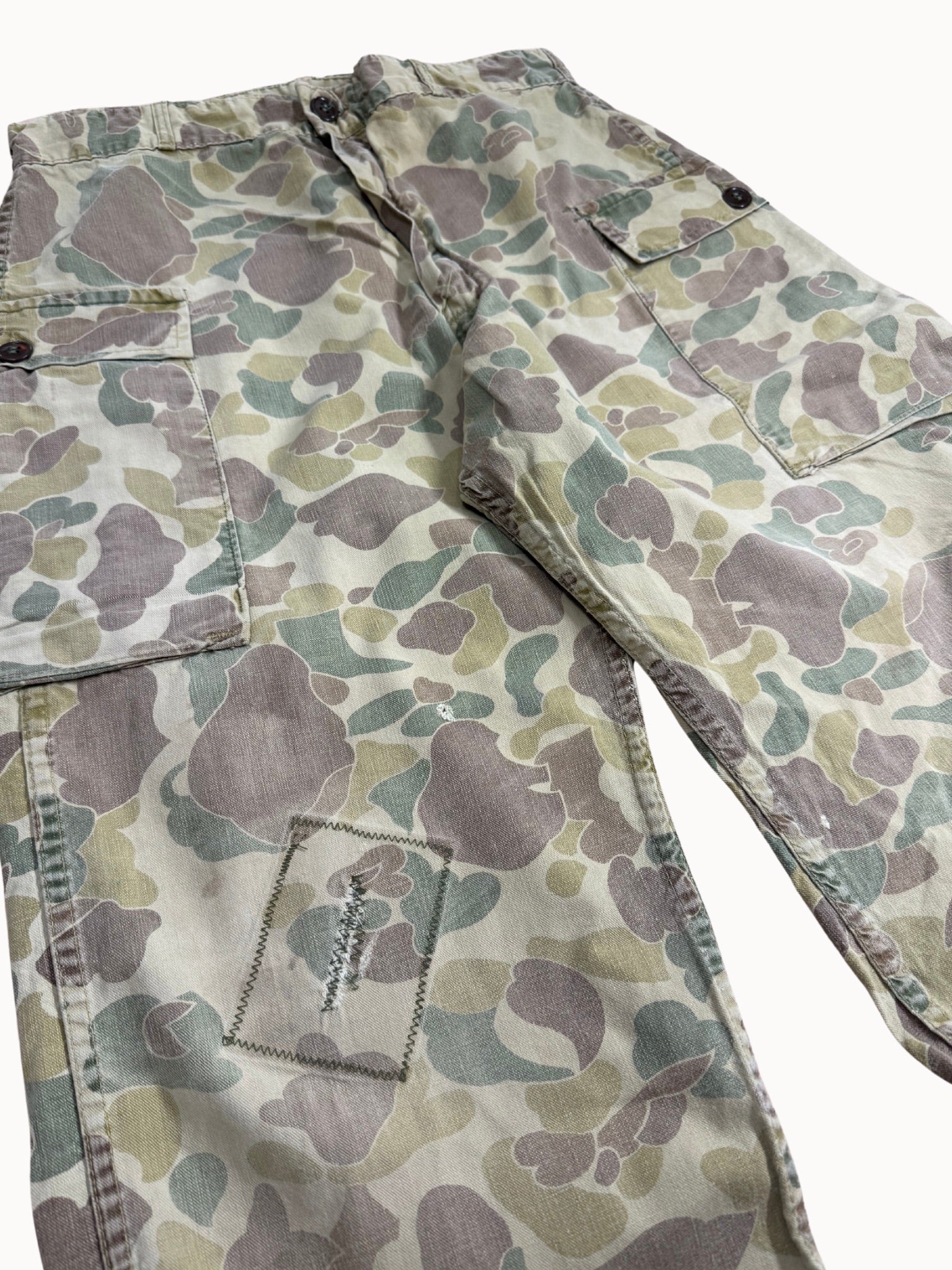 1950s Frog Skin Duck Camp Pants (W31xL29) - Shinka