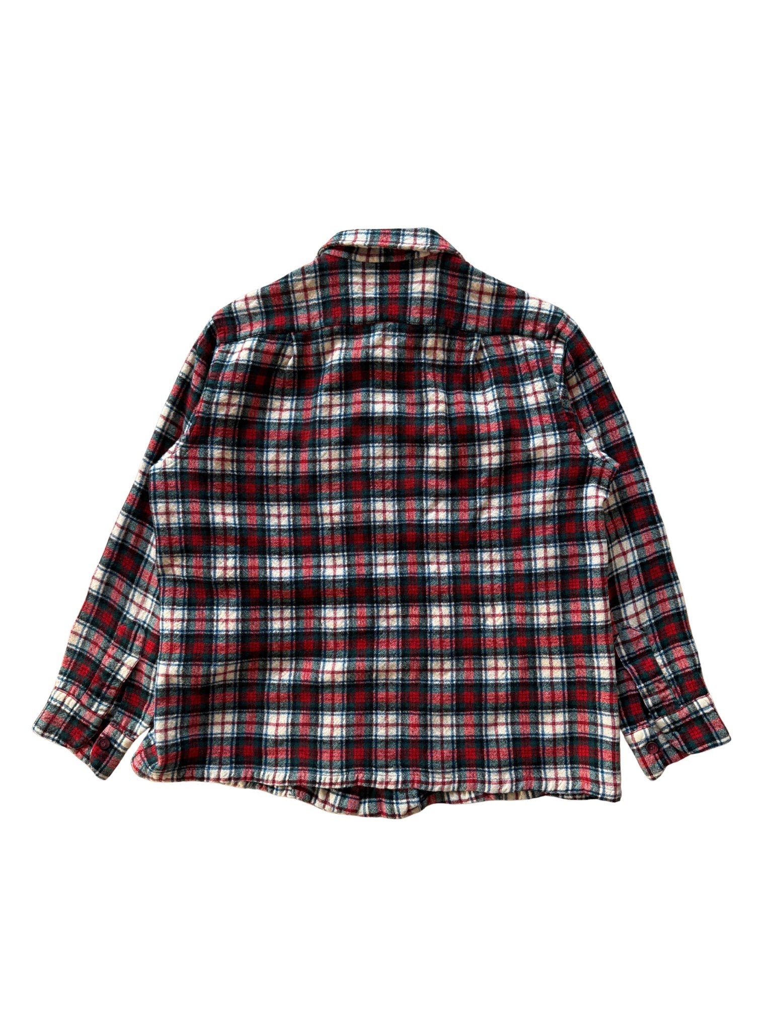 1950‘s Pendleton Plaid Virgin Wool Shirt (M) - Shinka