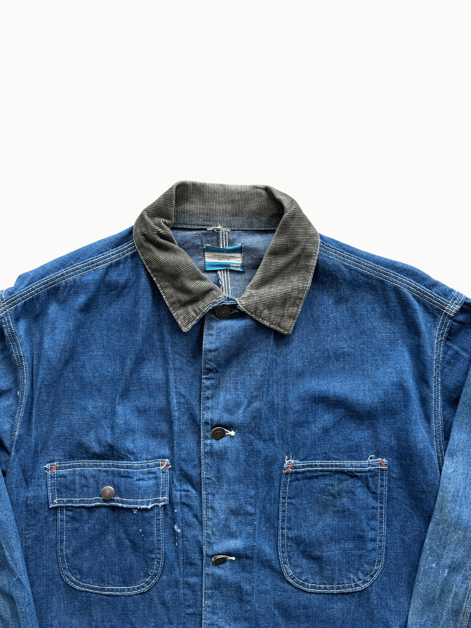1960s Chore Denim Shirt (L/XL) - Shinka
