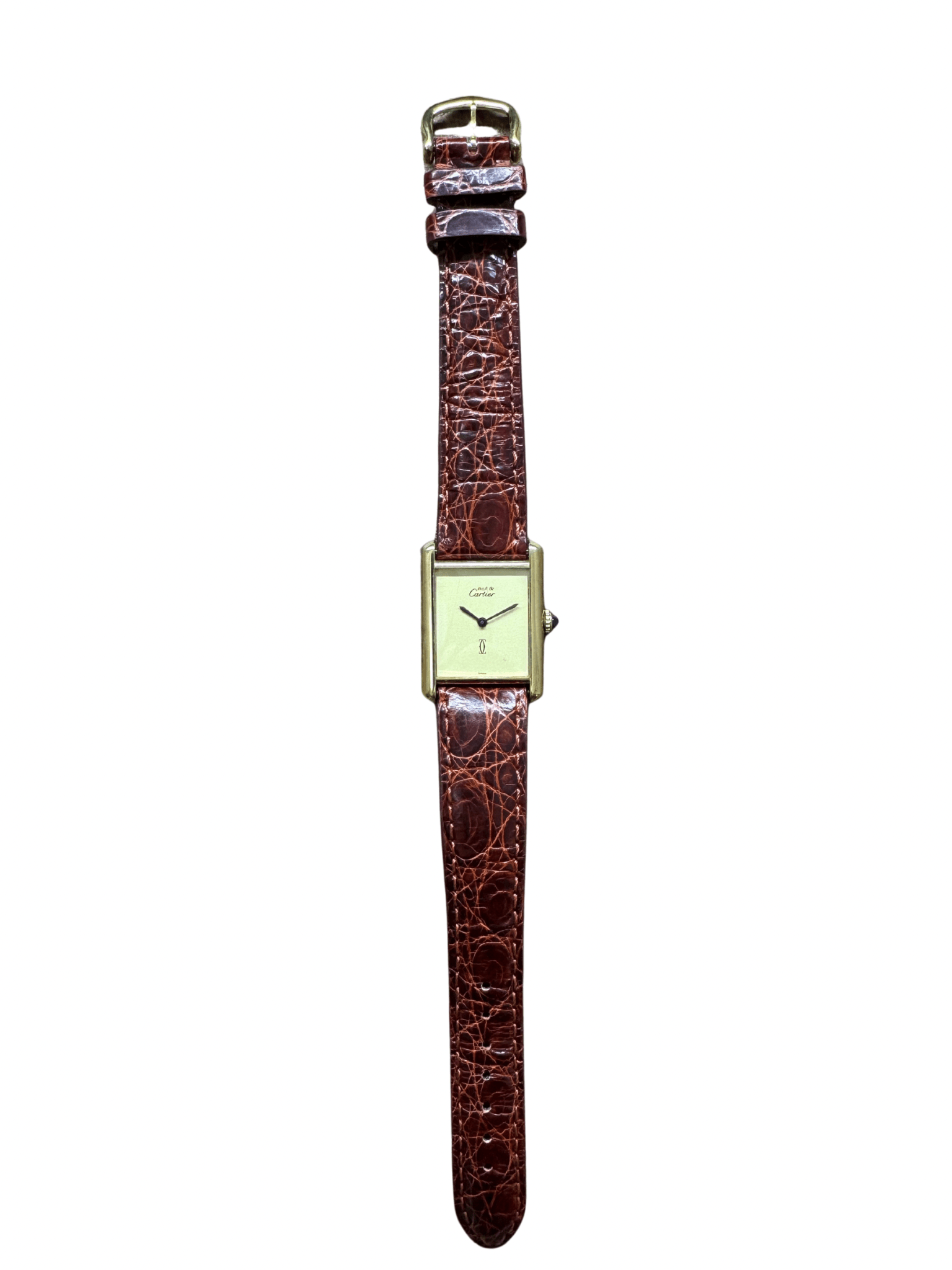 1970 Cartier Tank Must de Cartier Vermeil - Shinka