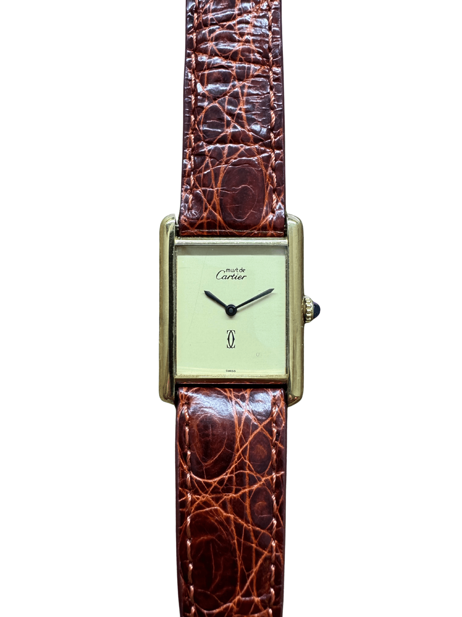 1970 Cartier Tank Must de Cartier Vermeil - Shinka