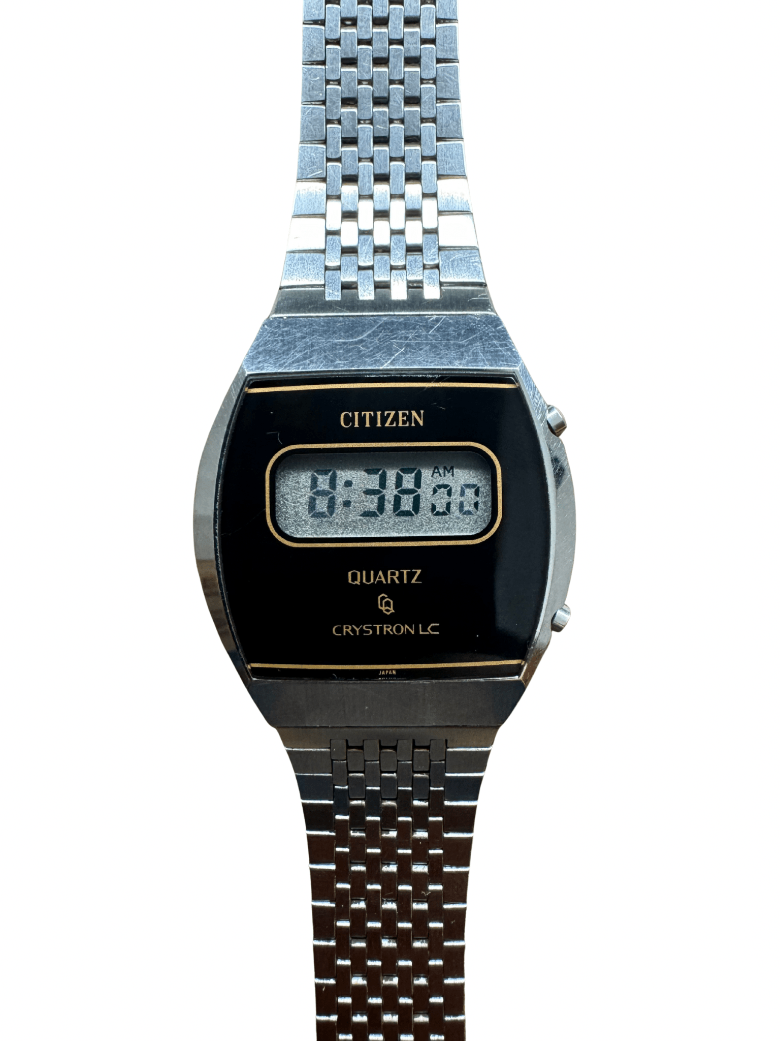 1970s Citizen Crystron LC Digital Watch - Shinka