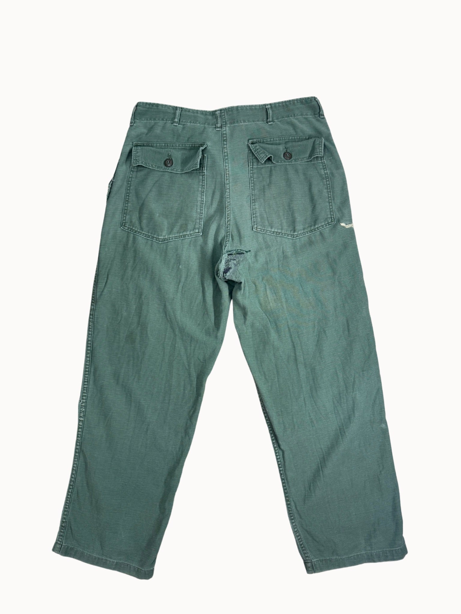 60s U.S. Military OG - 107 Utility Pants (W35xL30) - Shinka