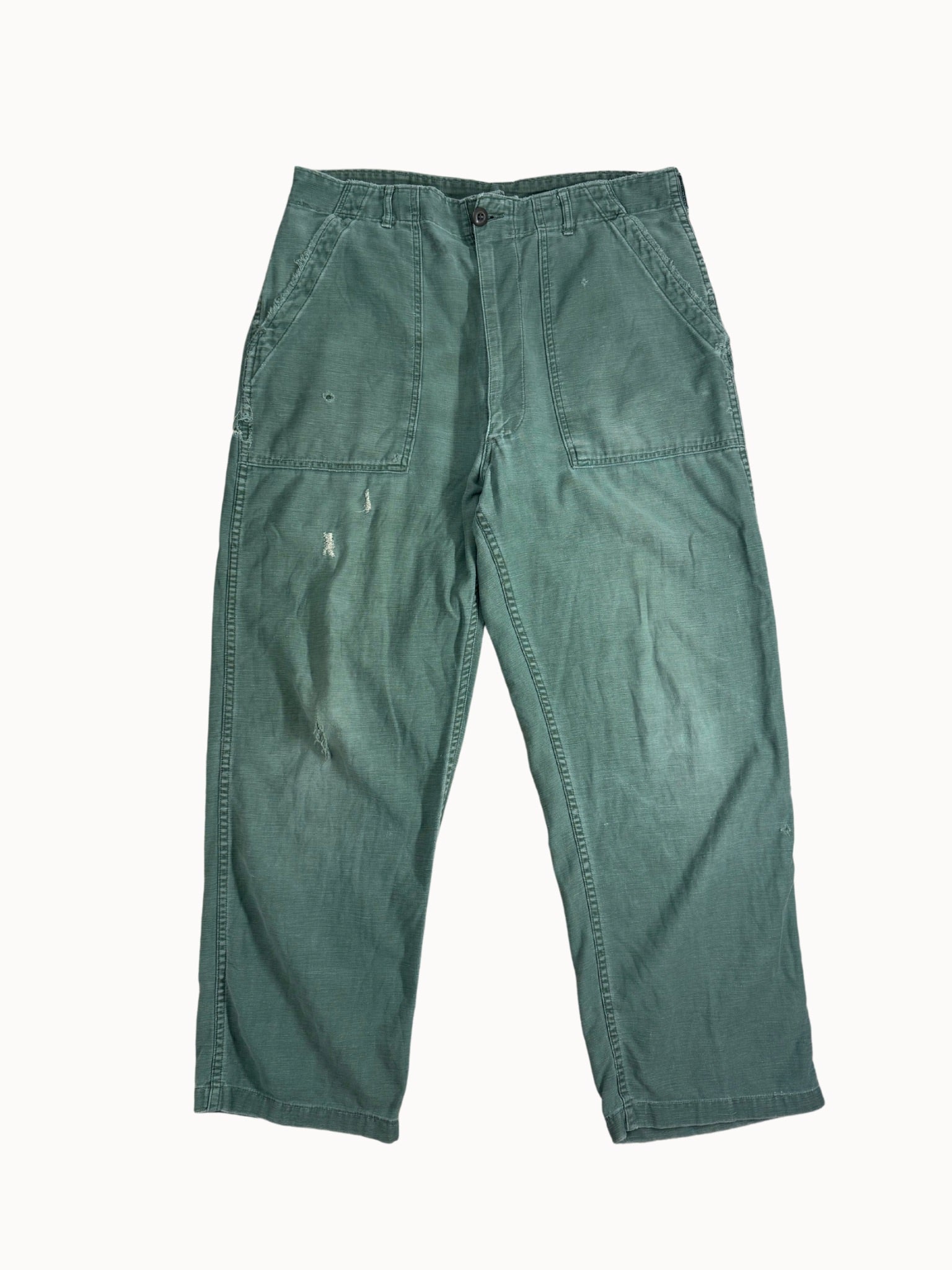 60s U.S. Military OG - 107 Utility Pants (W35xL30) - Shinka