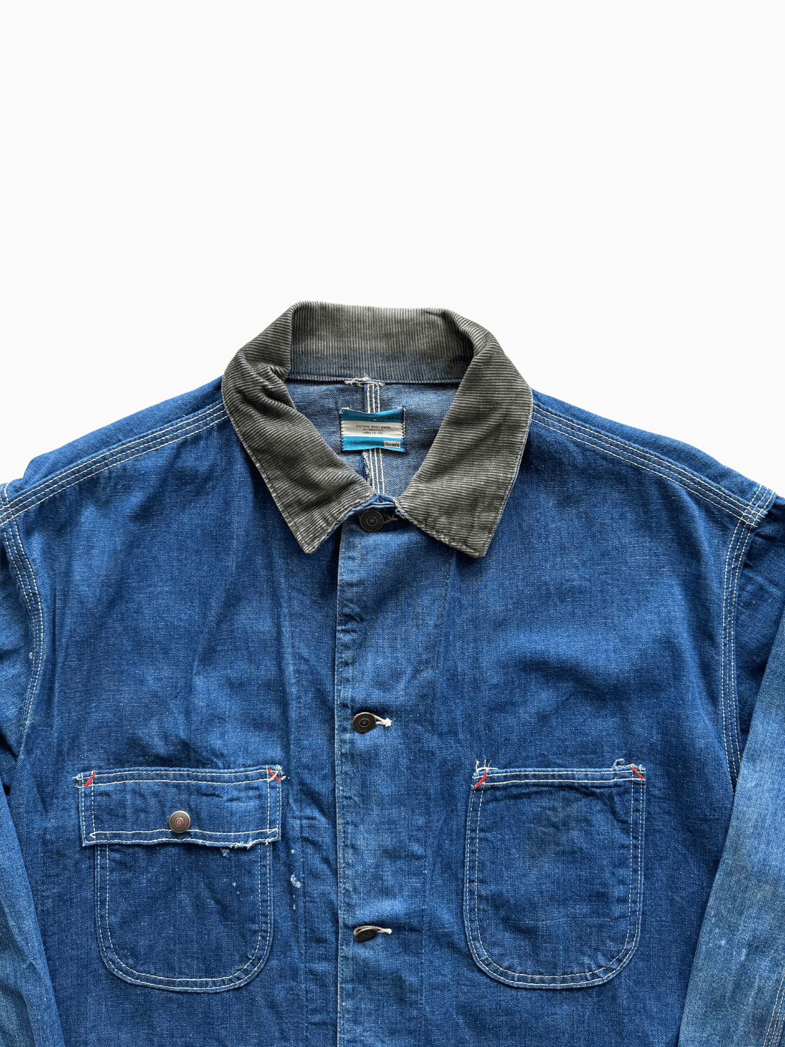 1960s Chore Denim Shirt (L/XL)