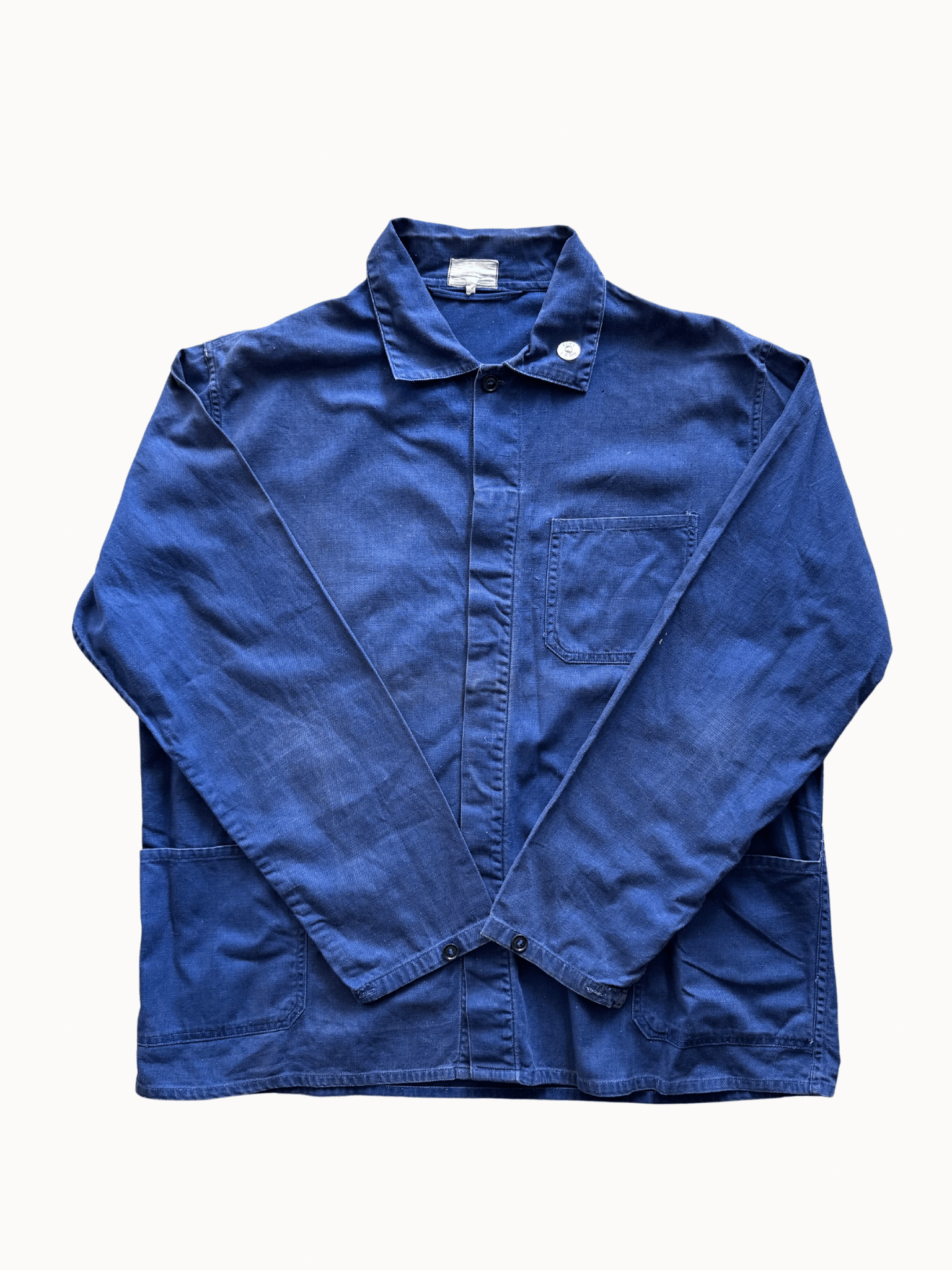 Vtg French Workwear Shirt (M)