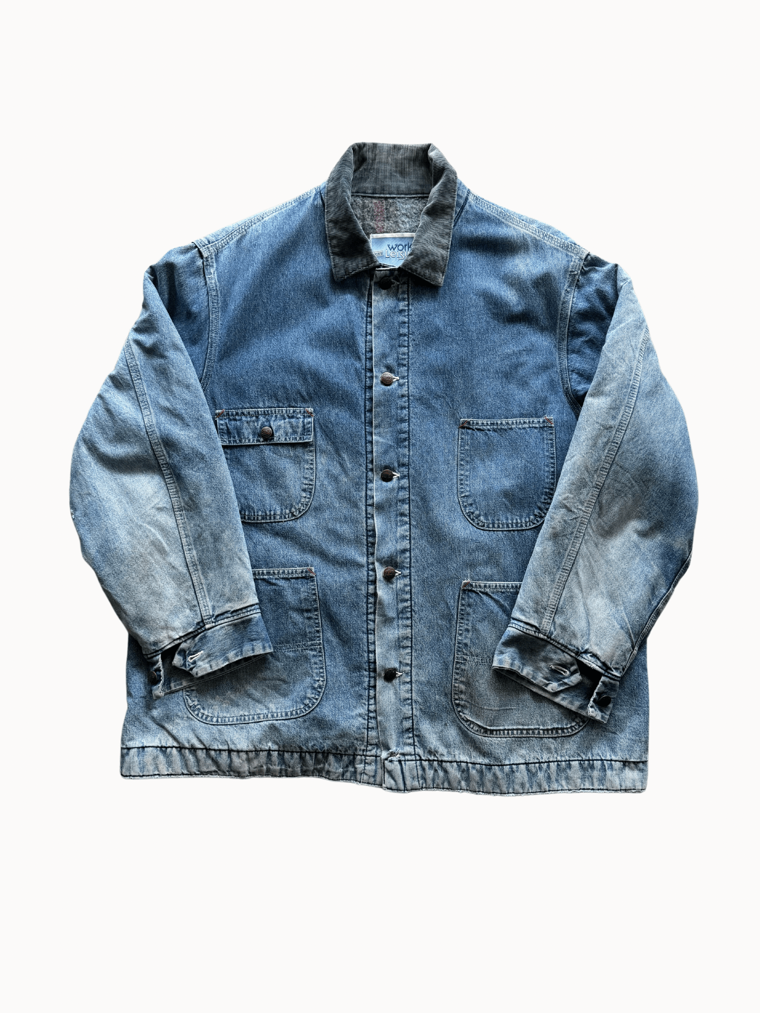 Vtg Sears Chore Denim Jacket (XL)