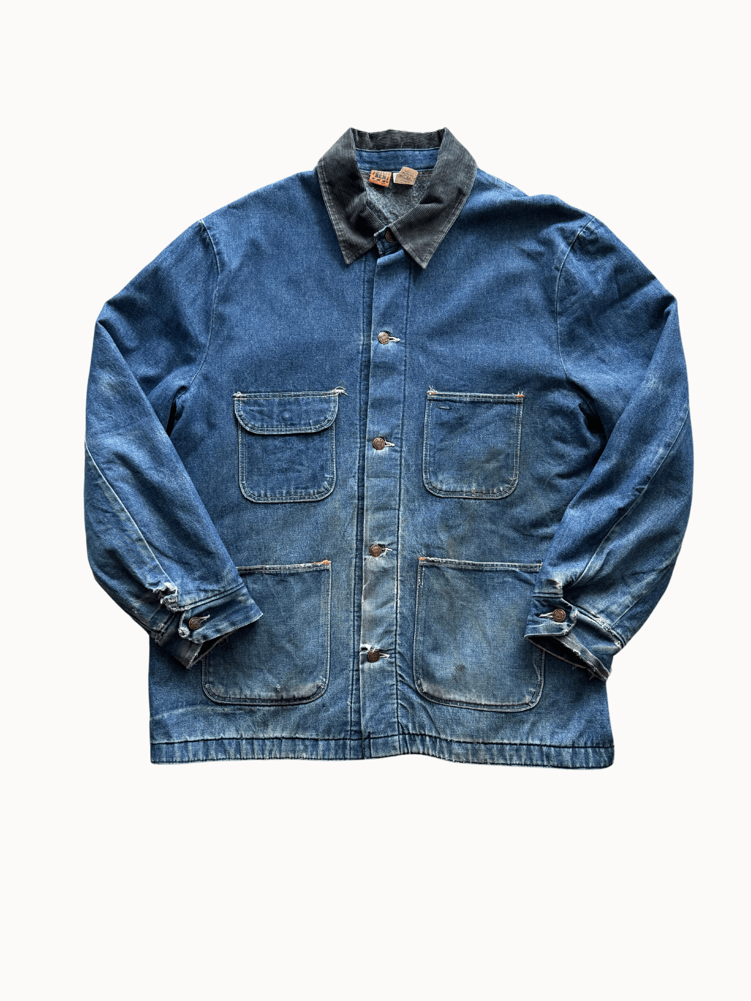 Vtg 1980s Big Ben Chore Denim Jacket (L)