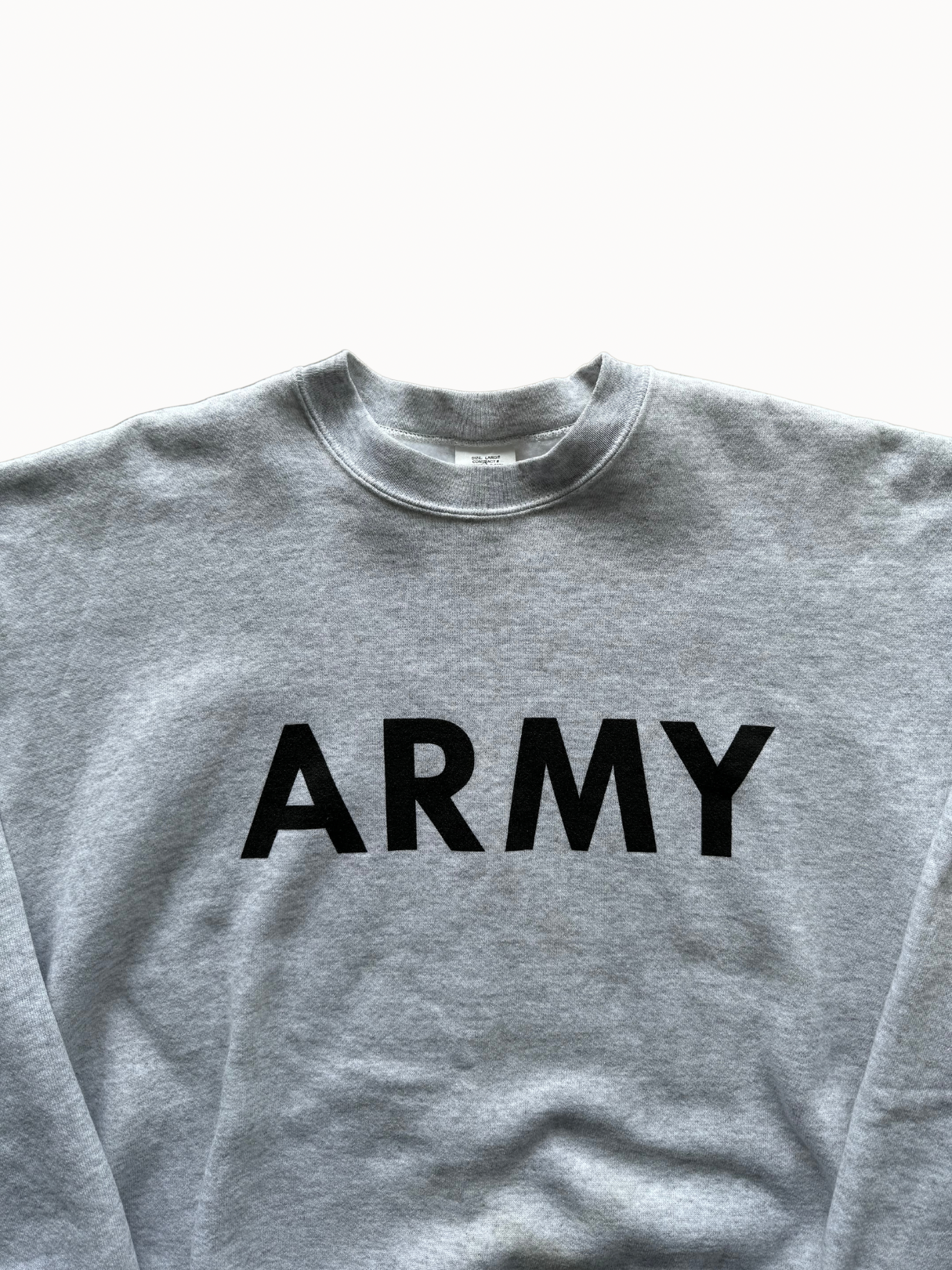 Vtg ARMY Pullover (L)