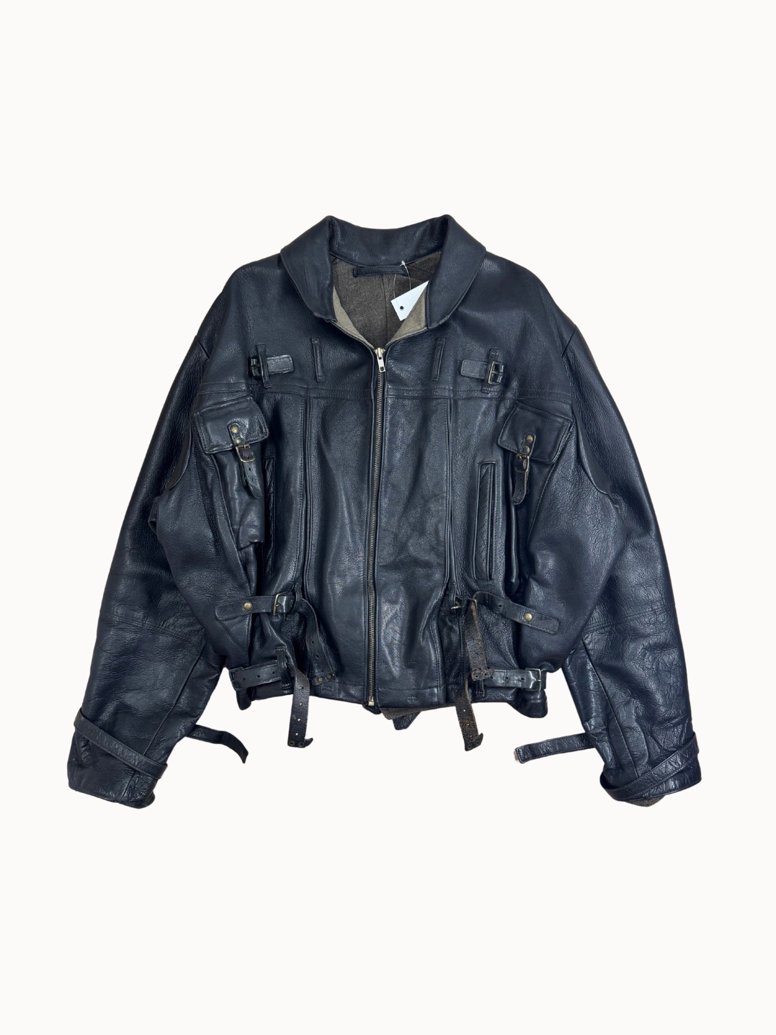 Vtg 1940‘s Leather Jacket (M/L)