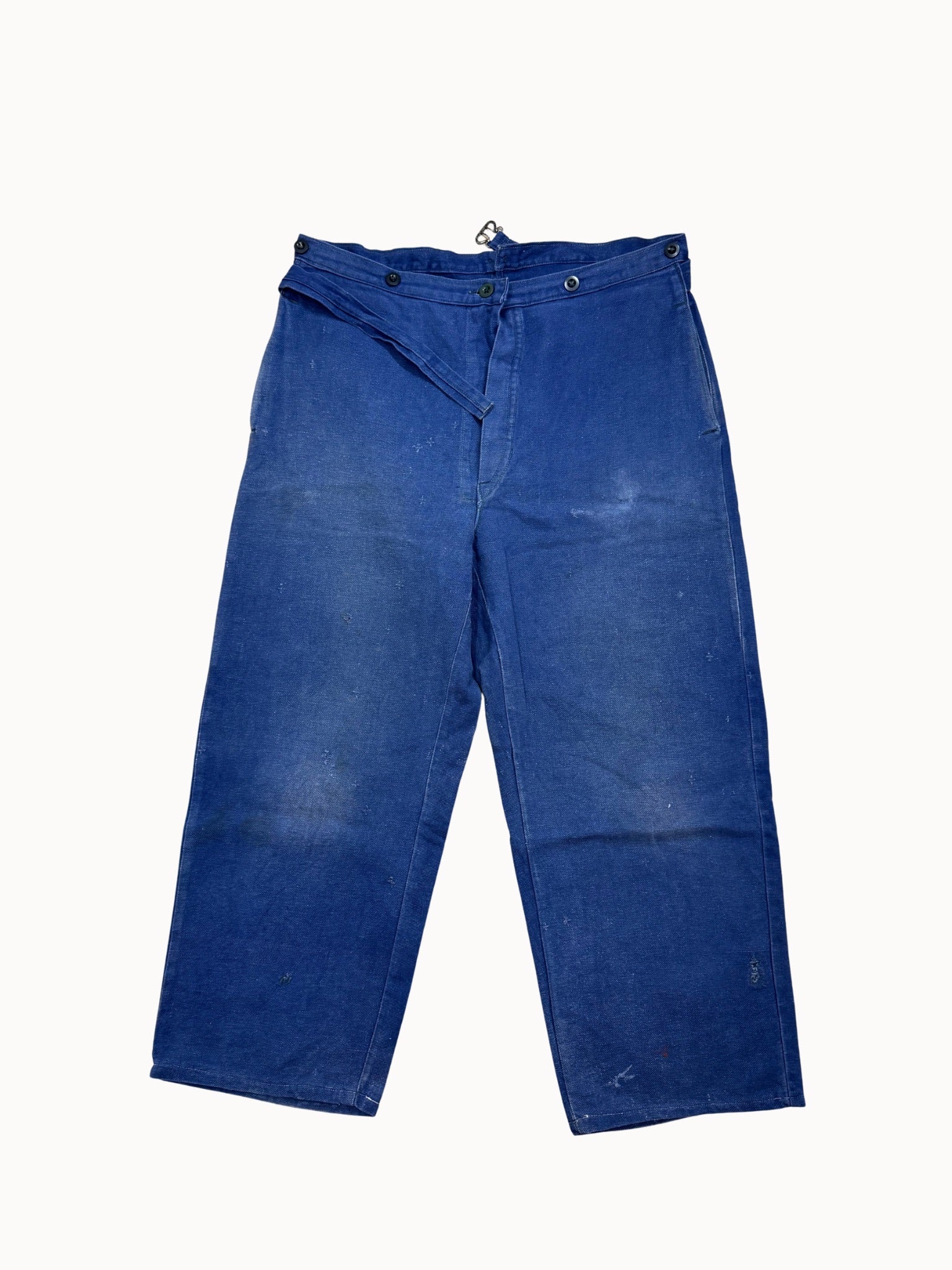 Bleu de Travail Work Trousers — Cobalt, 1940s/50s