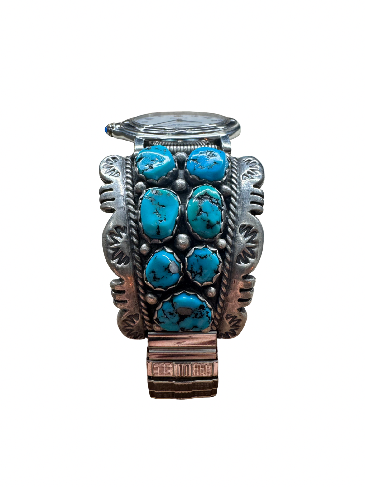 Raymond Weil “Parsifal” Native American Turquoise Cuff