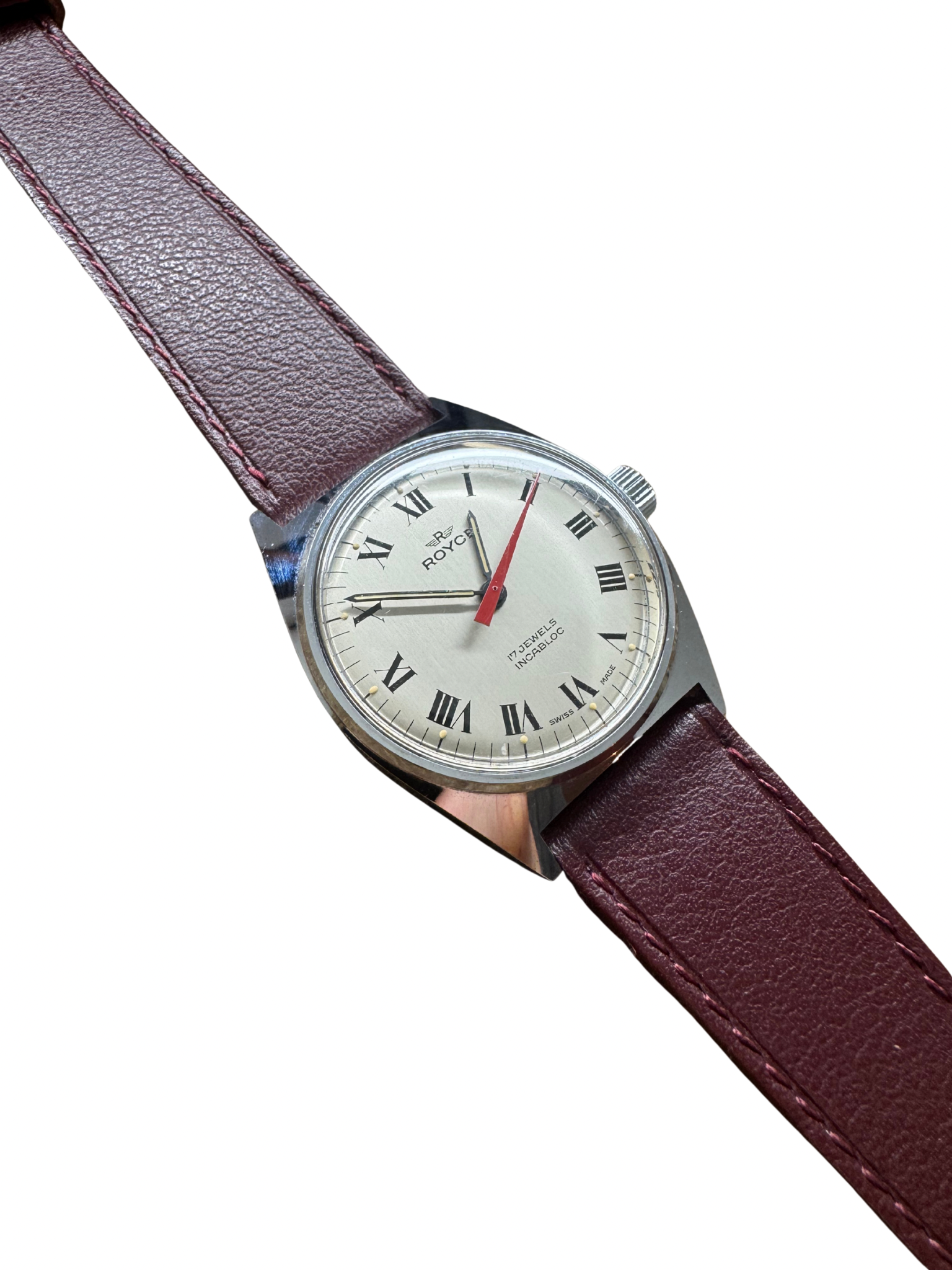 Royce Handaufzugsuhr – ca. 1960er Jahre