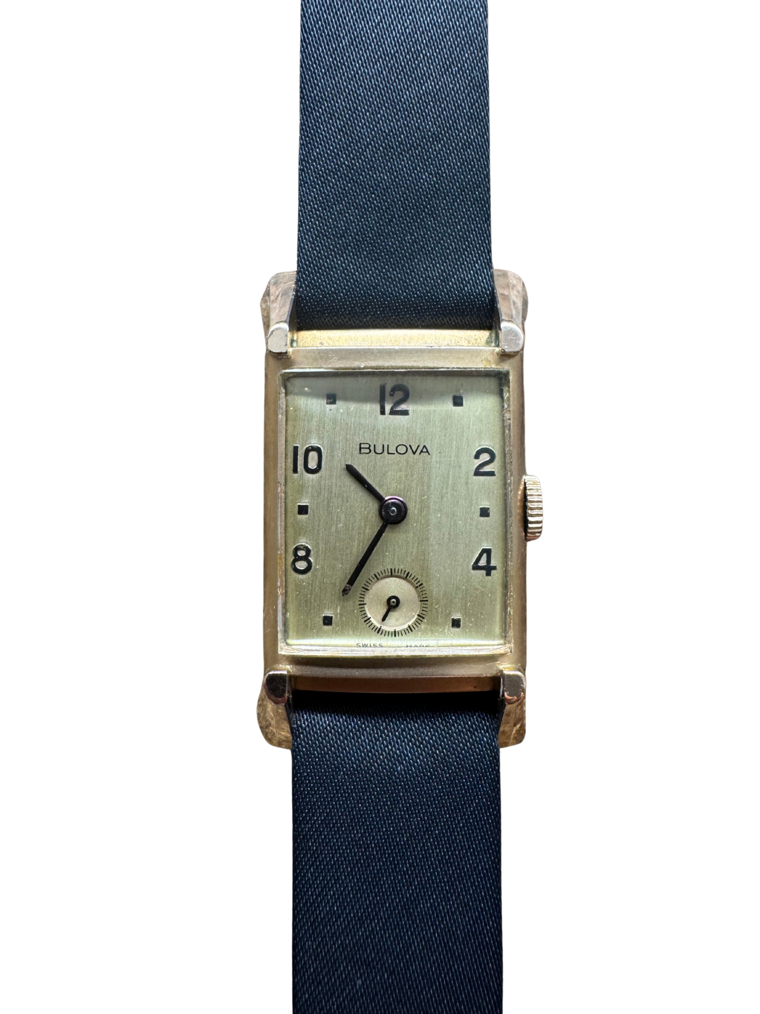 Bulova Rectangular – 14K Gold Filled