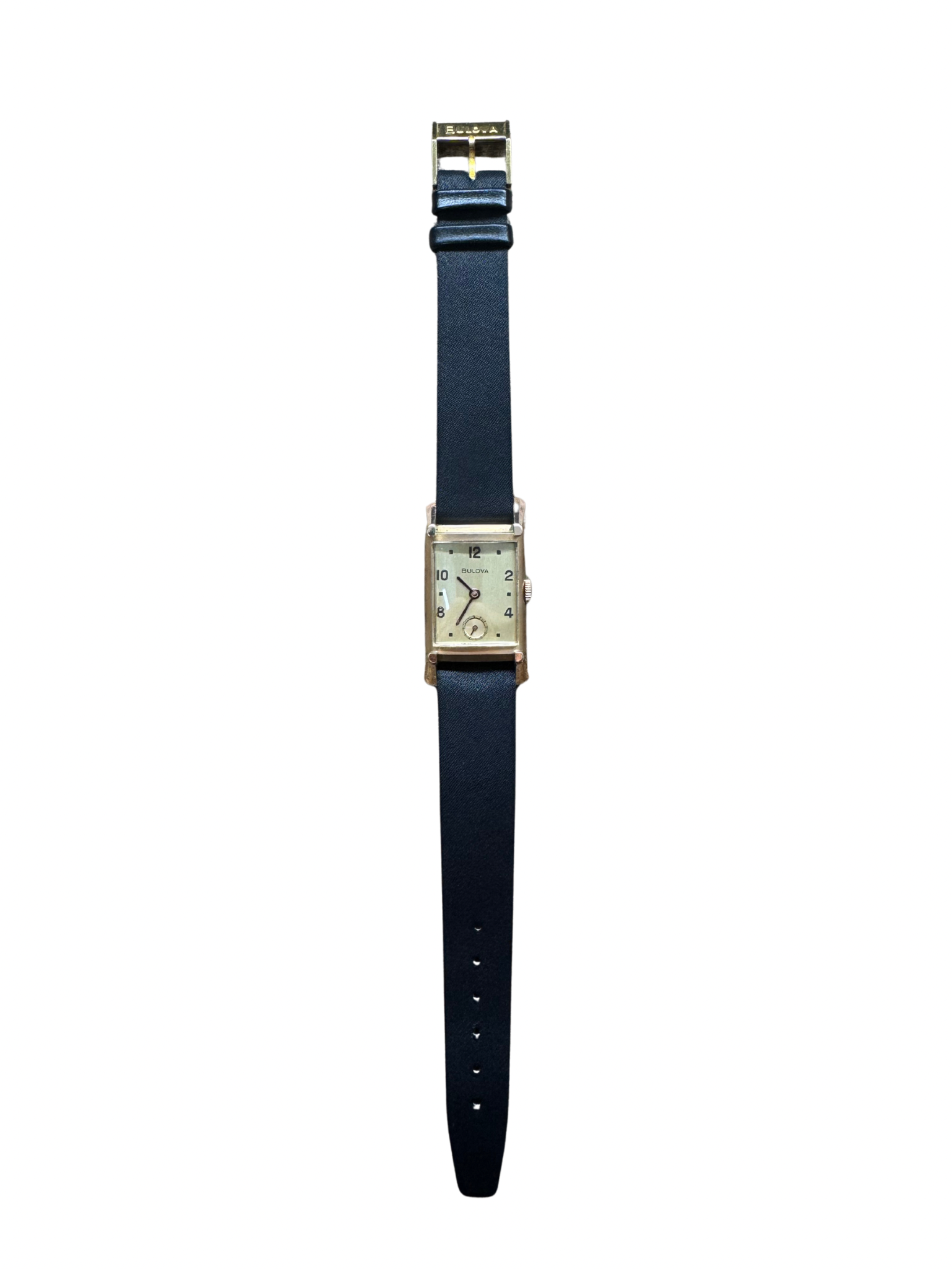 Bulova Rectangular – 14K Gold Filled
