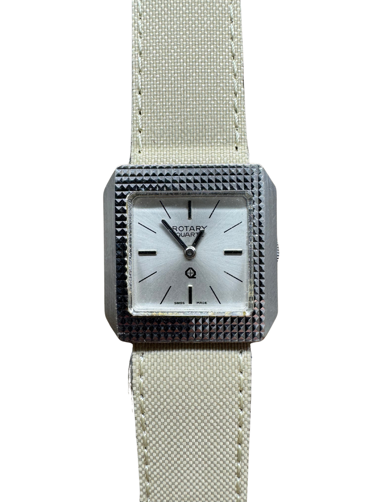 Vintage Rotary Square Quartz Watch – Swiss Made (ca. 1970s/80s)