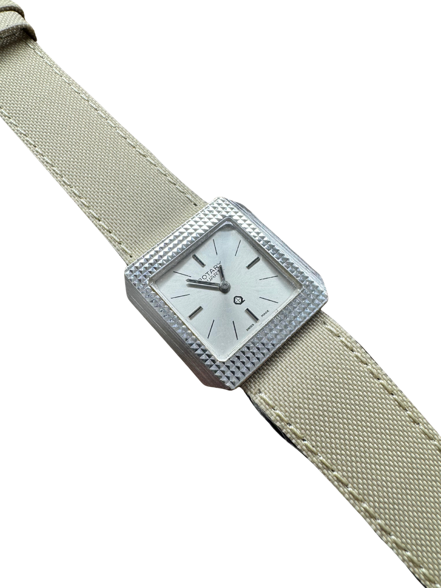 Vintage Rotary Square Quartz Watch – Swiss Made (ca. 1970s/80s)
