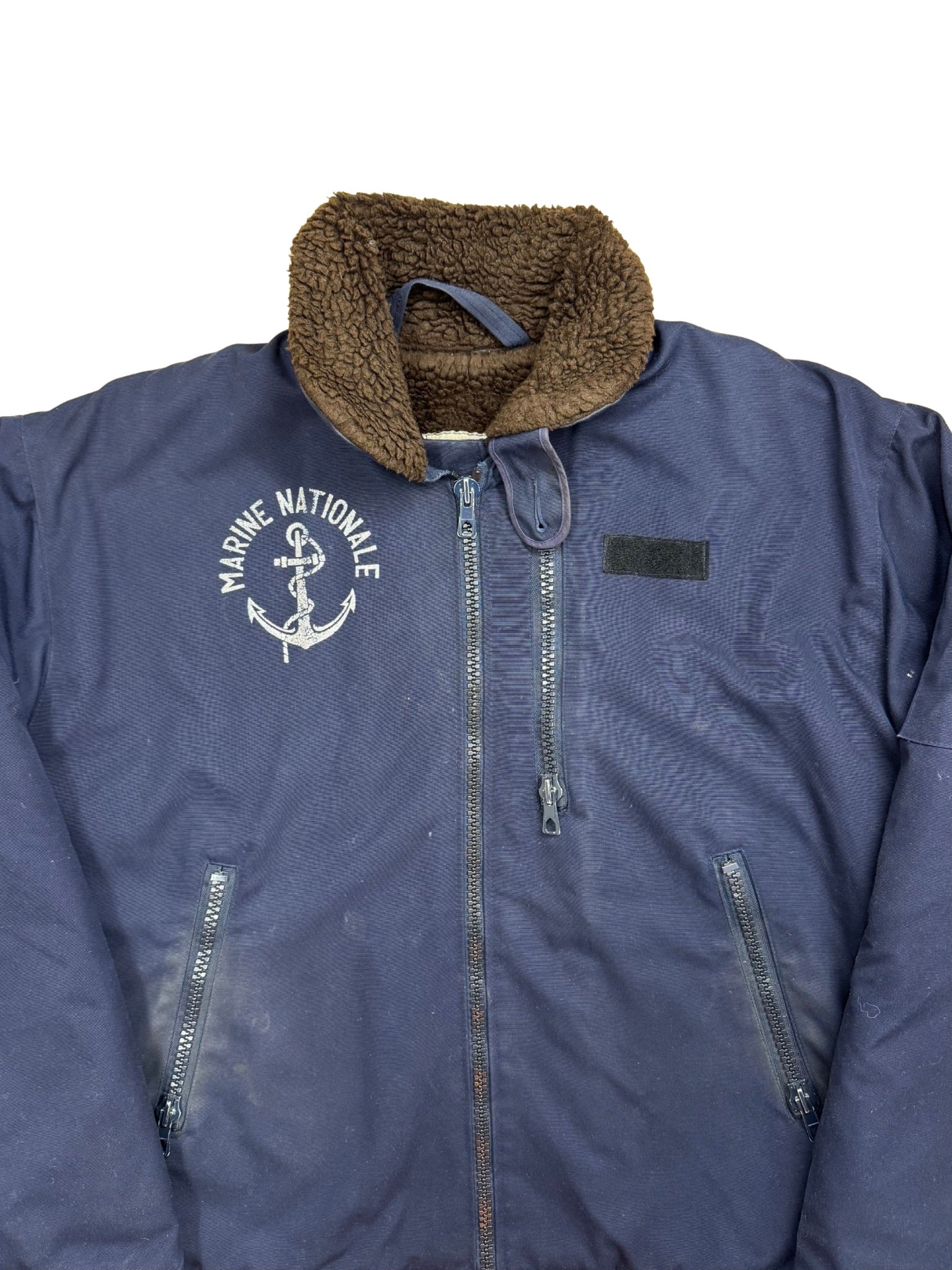 Vintage Marine Nationale Winterjacke (L)
