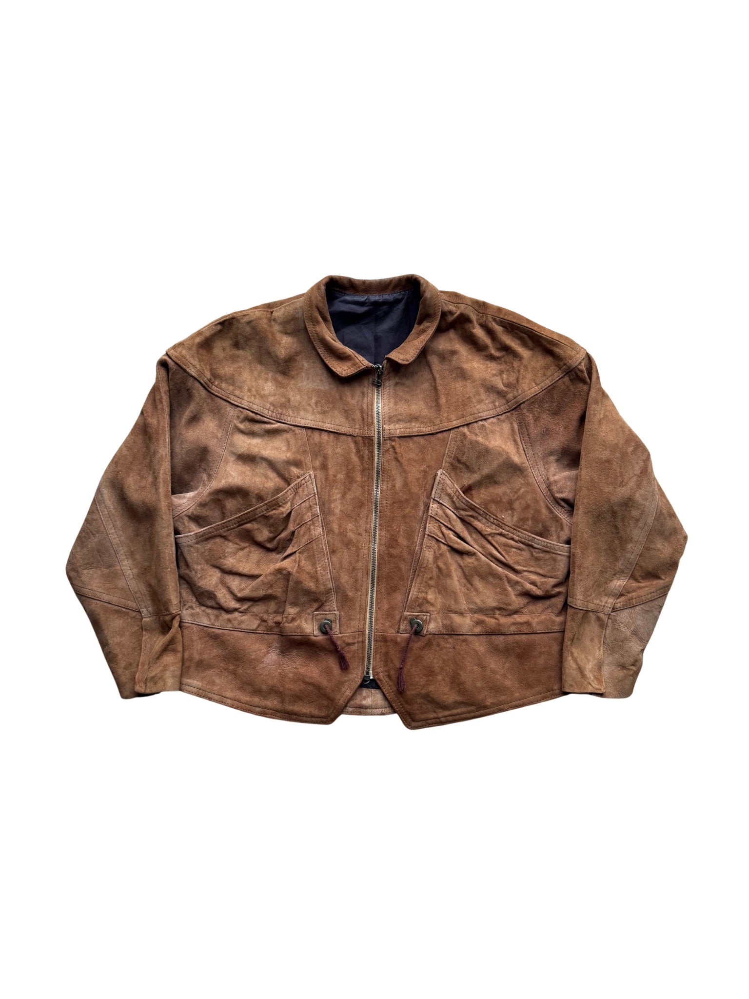 Vintage Suede Zip Jacket - 1980s (M/L)