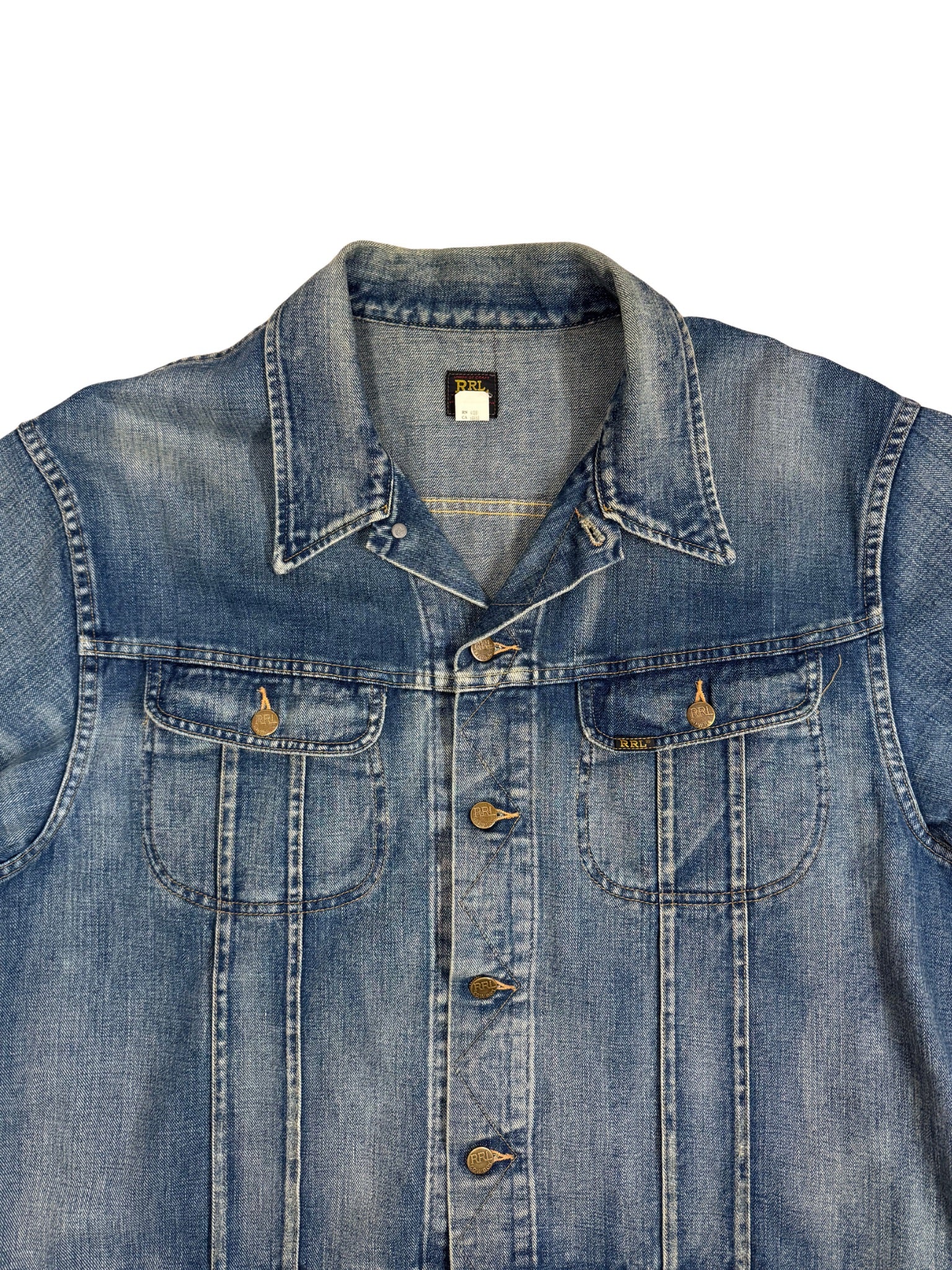 DRL Leeland Denim Trucker Jacket (XXL)