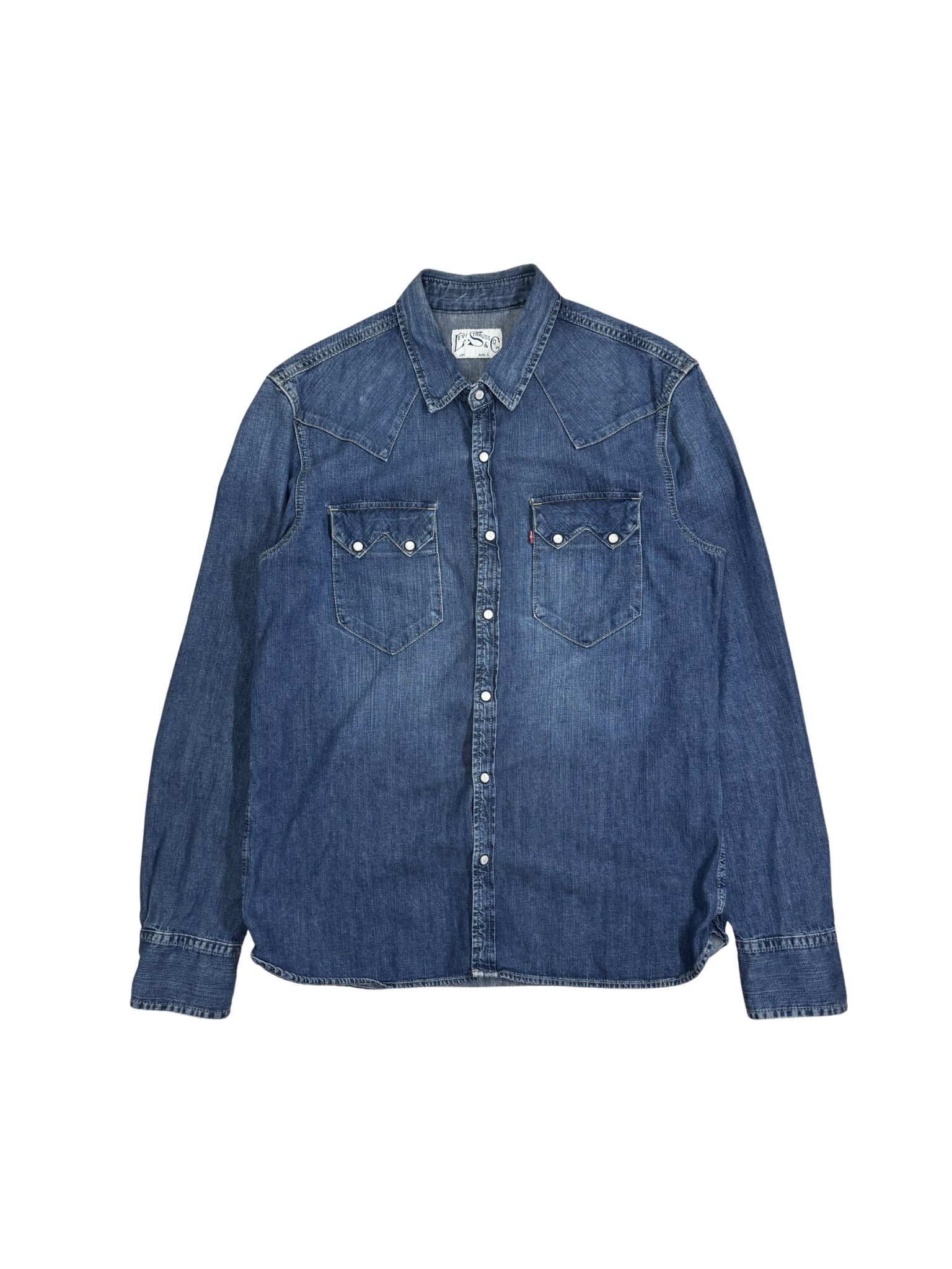 Vintage Levi’s Denim Western Shirt (L)