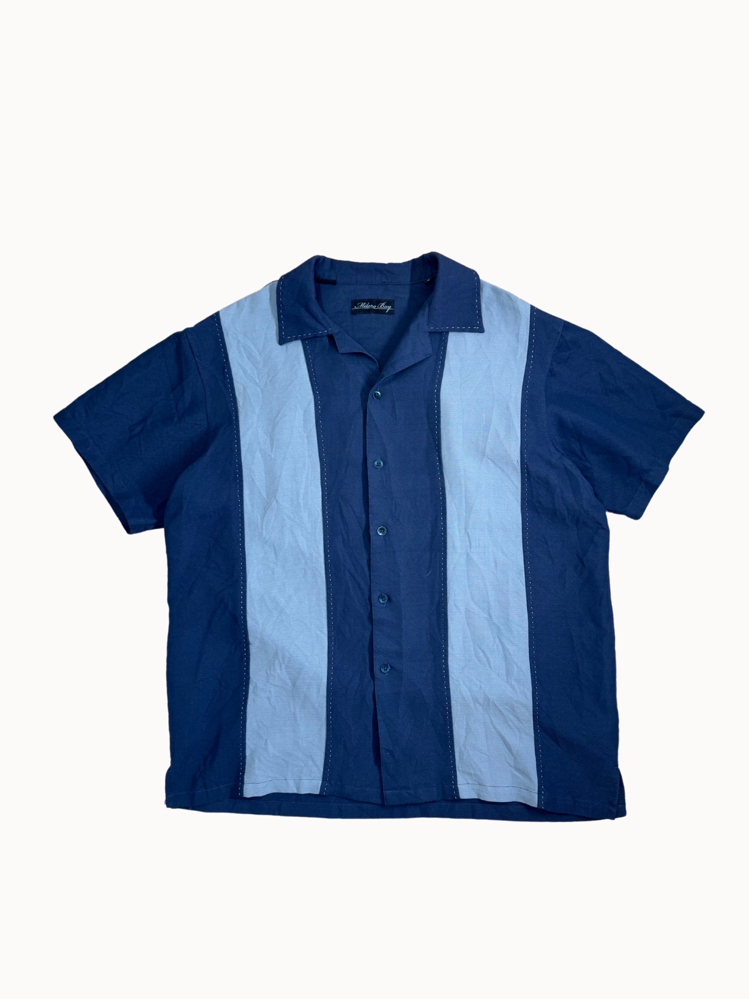 Vtg Milano Bay Cuban Shirt (L)