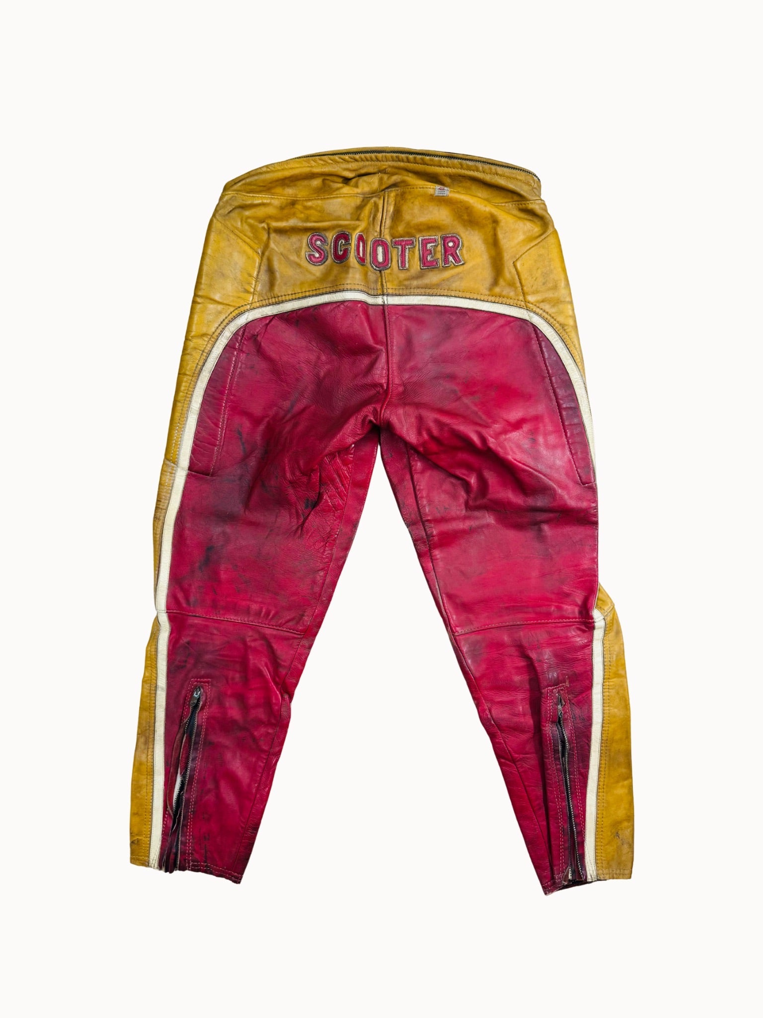 ABC Custom Leathers Speedway Racing Suit – John Fiddes 85, JAWA, 1960s - Shinka