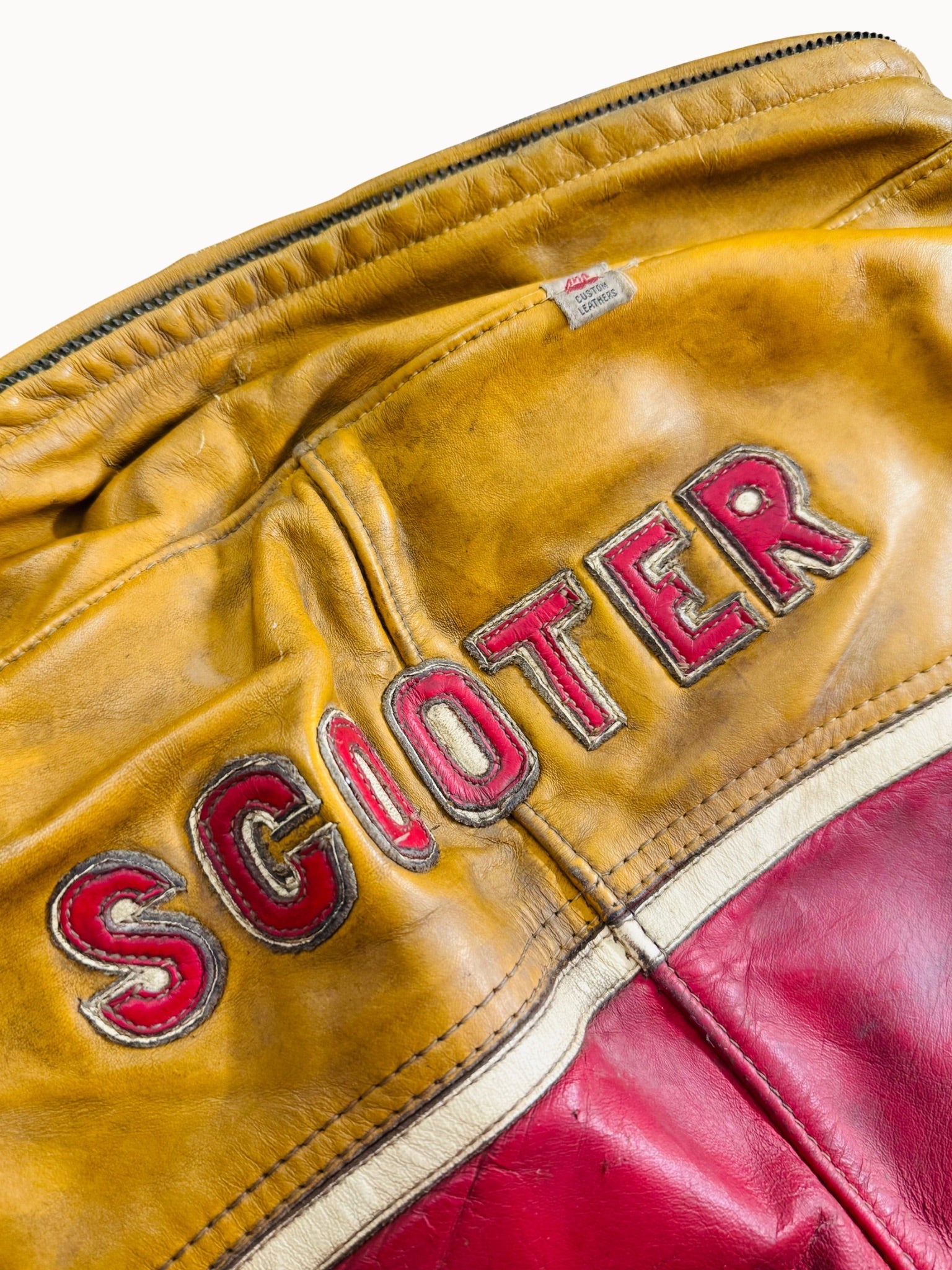 ABC Custom Leathers Speedway Racing Suit – John Fiddes 85, JAWA, 1960s - Shinka