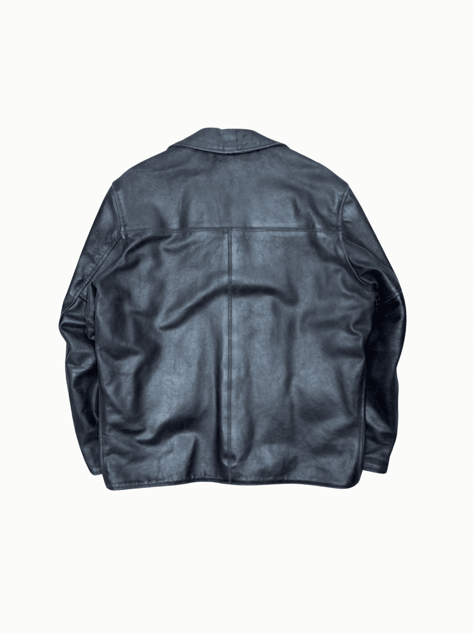 Aero Leather Thunder Bay Car Coat – 1980s (L) - Shinka