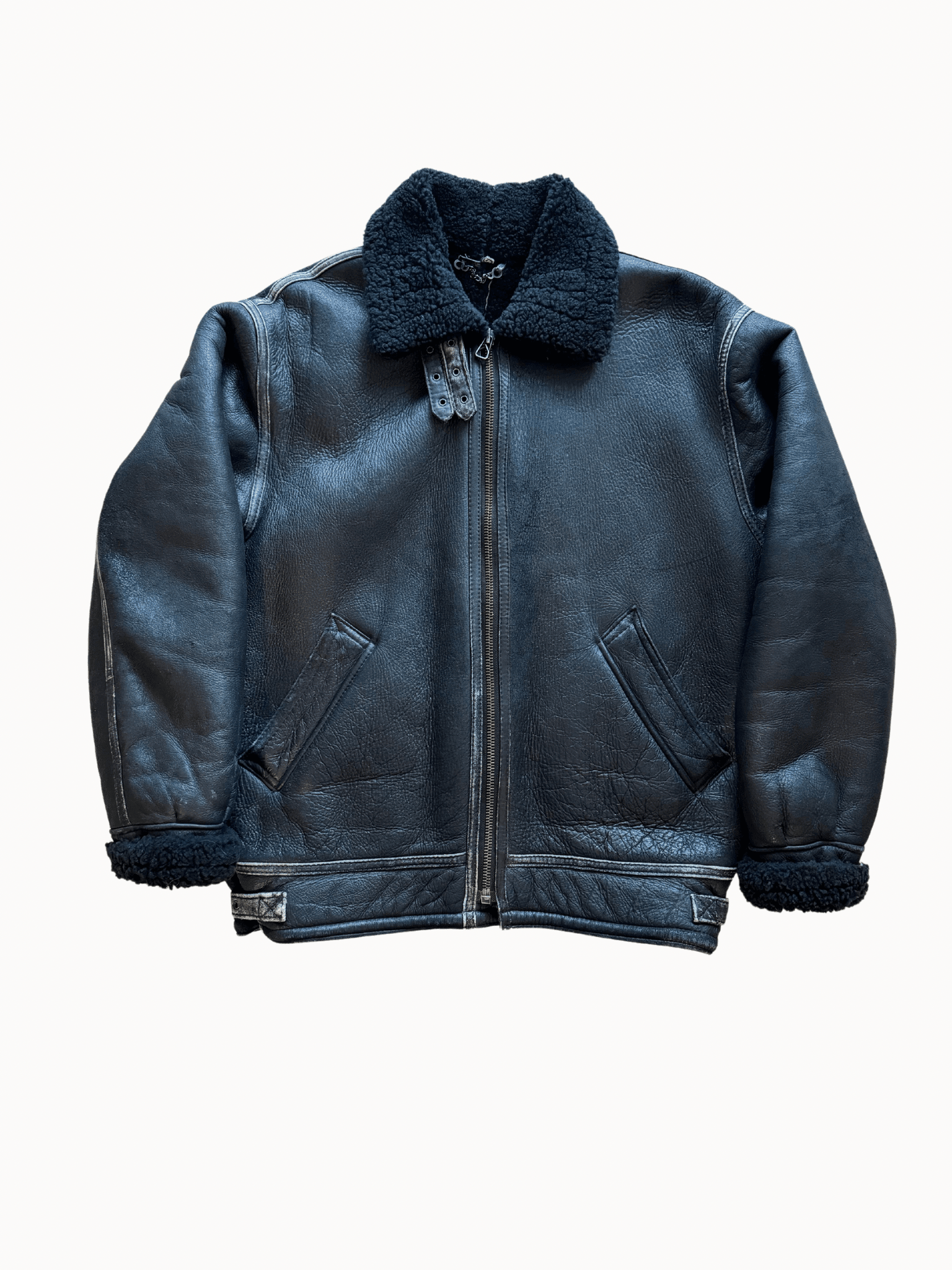 B3 Bomber Jacket Black (L) - Shinka