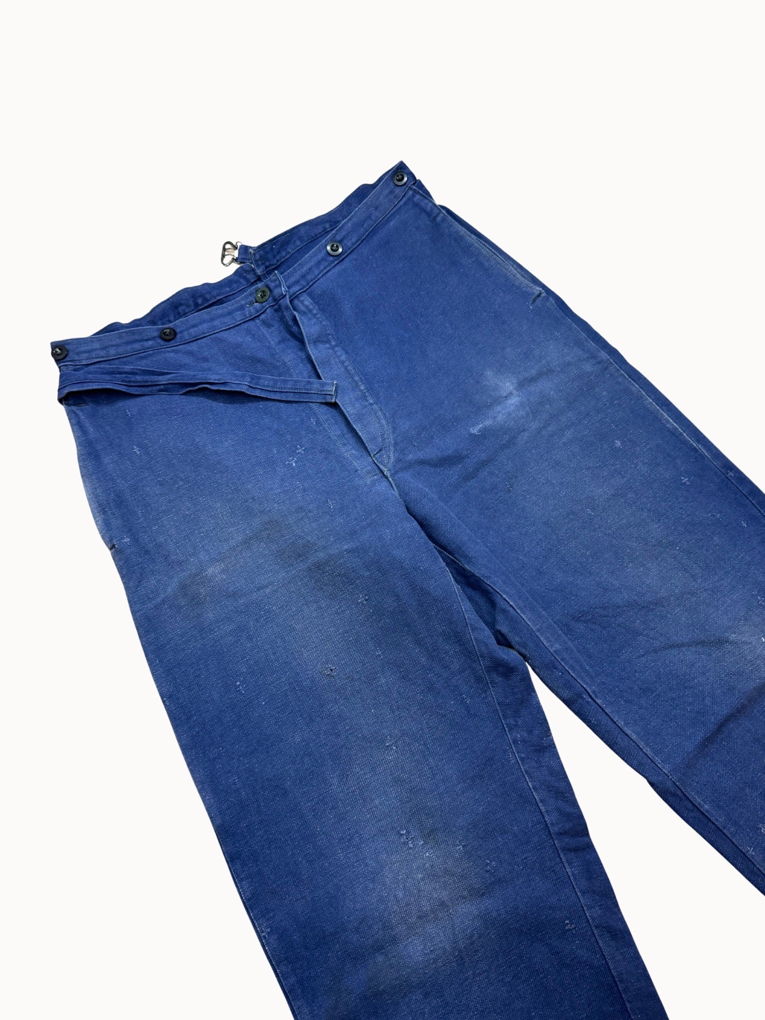 Bleu de Travail Work Trousers — Cobalt, 1940s/50s - Shinka