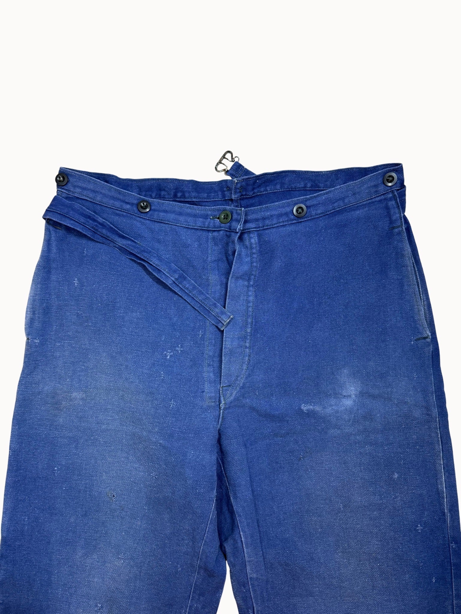 Bleu de Travail Work Trousers — Cobalt, 1940s/50s - Shinka