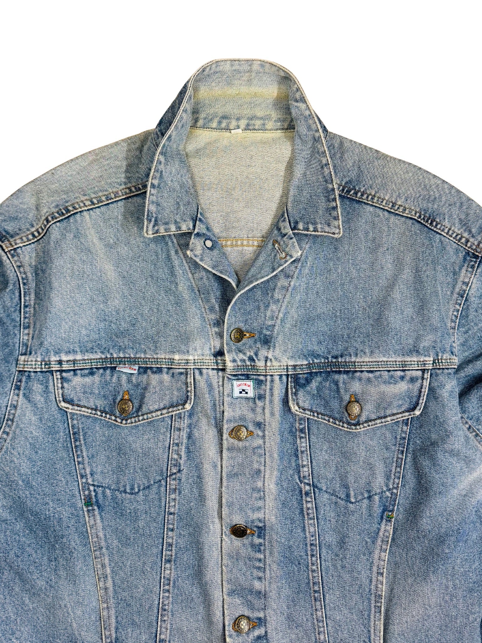 Chevignon Paris Denim Jacket – 1990s (XL) - Shinka