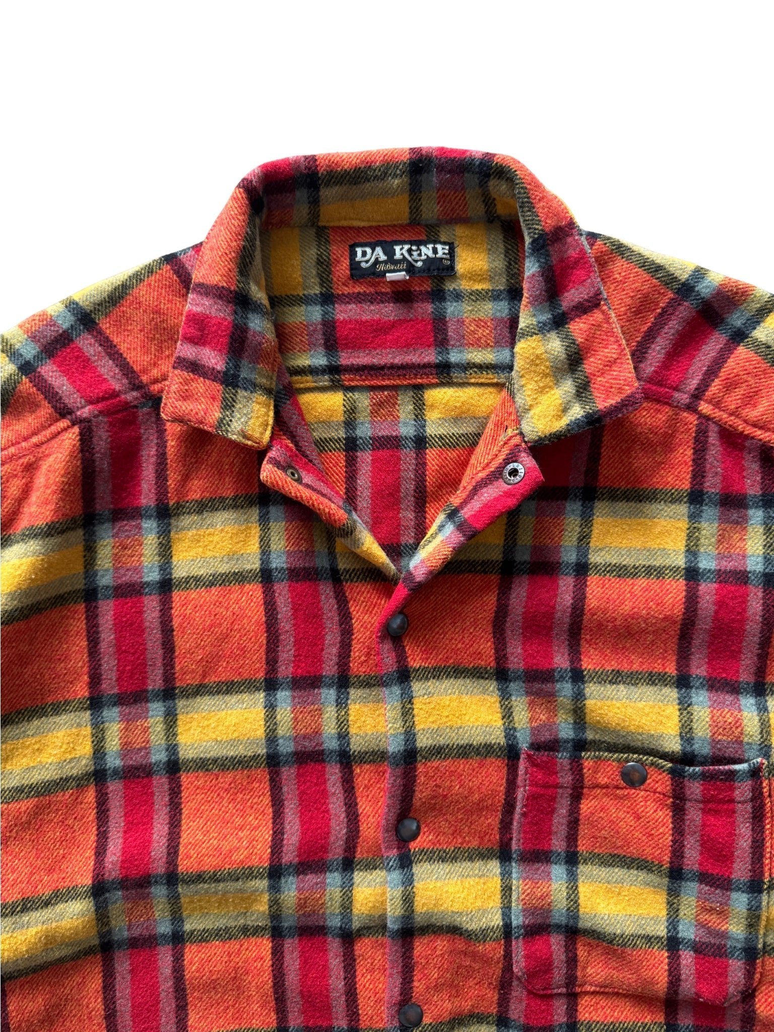 Dakine Snap Flannel – Red Plaid (XL) - Shinka