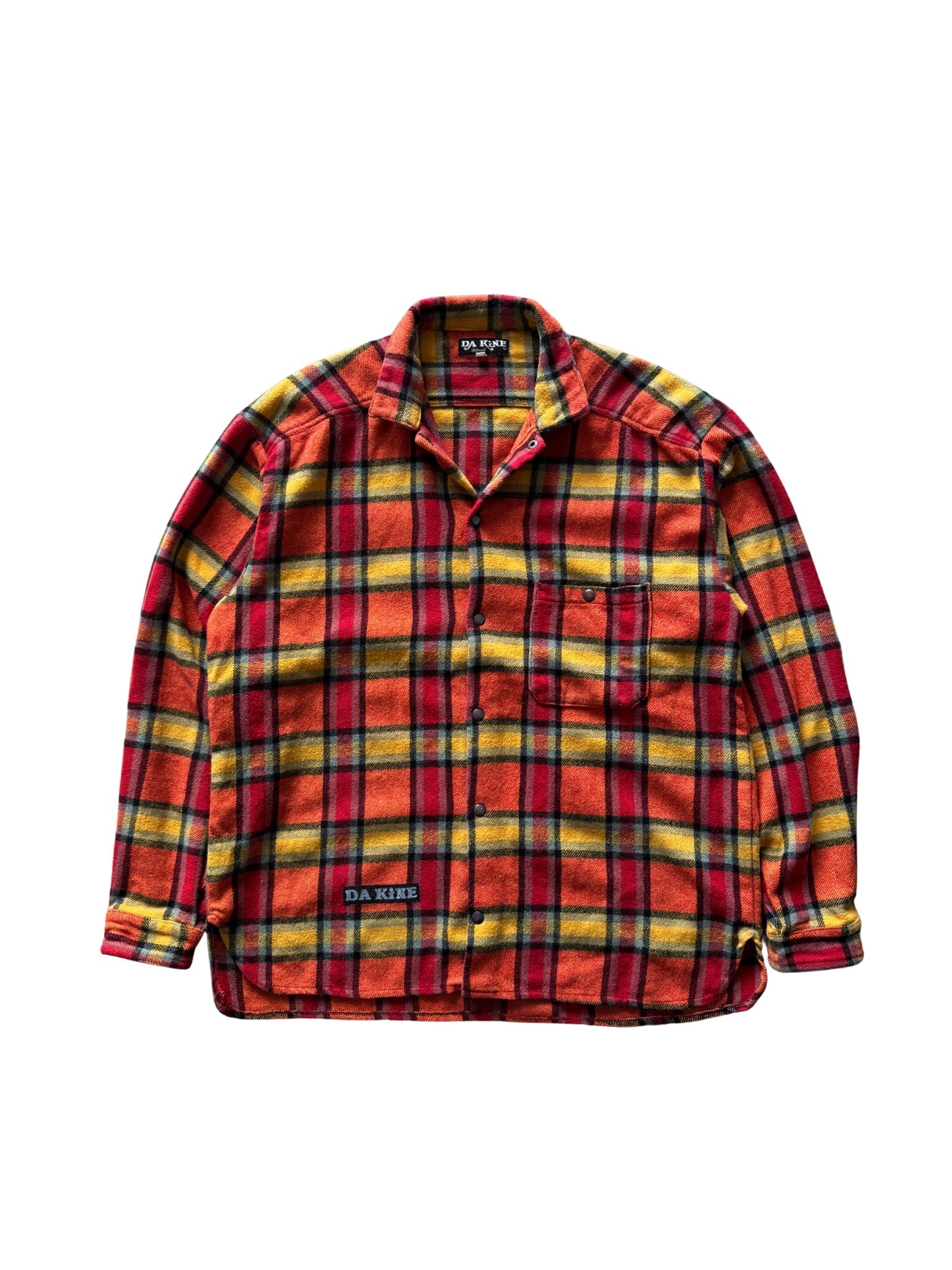 Dakine Snap Flannel – Red Plaid (XL) - Shinka