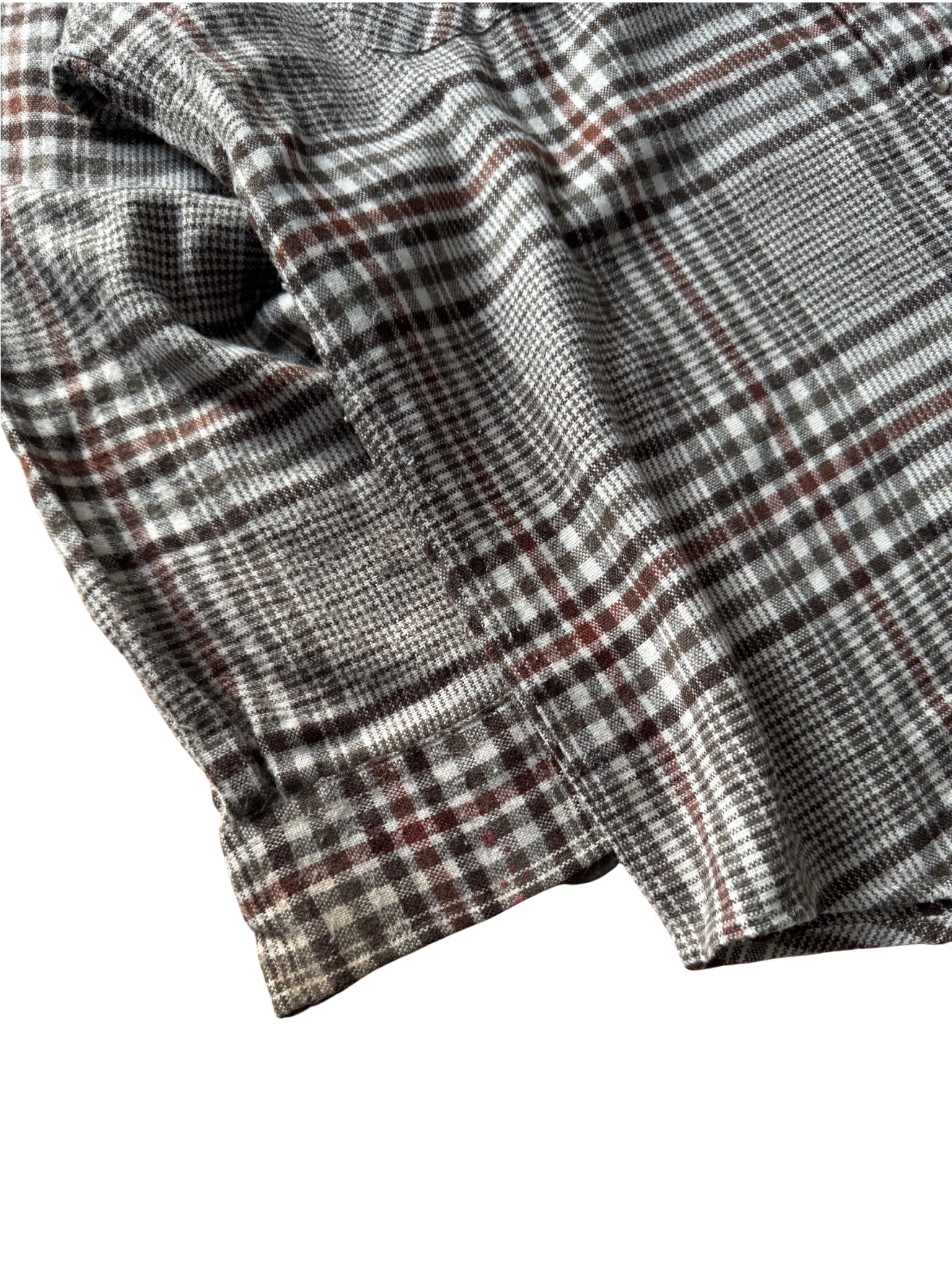David Taylor Flannel Shirt – Brown Plaid (L) - Shinka
