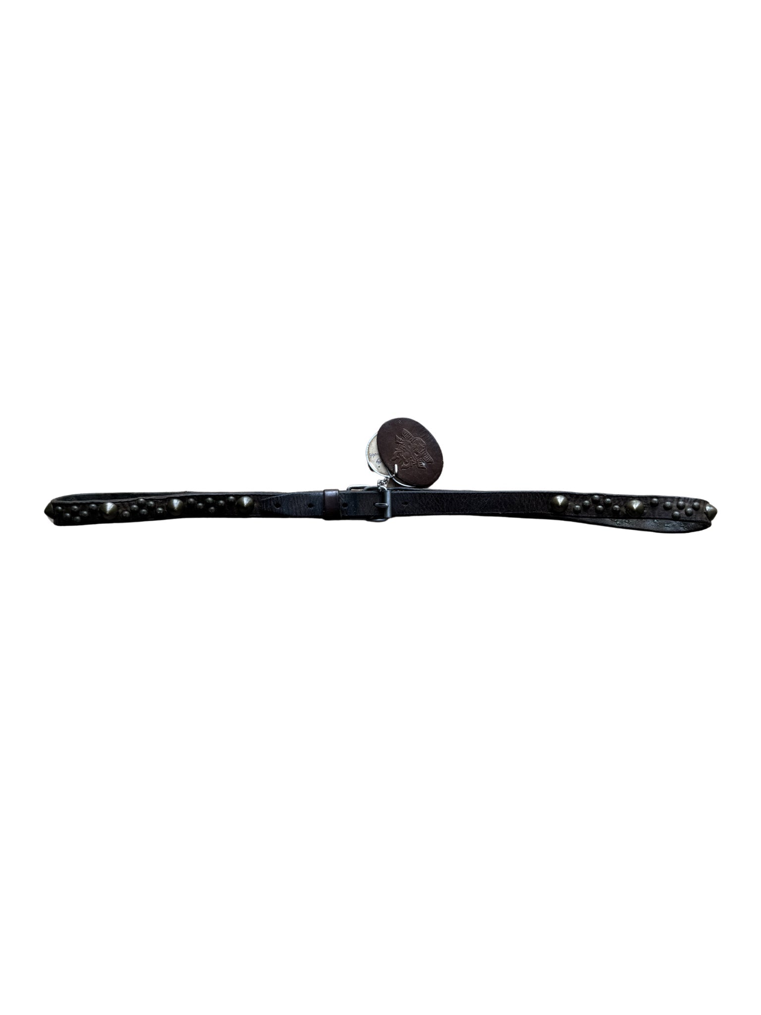 Dukes Finest Artisan Leather Belt – Pyramid & Dome Studs - Shinka