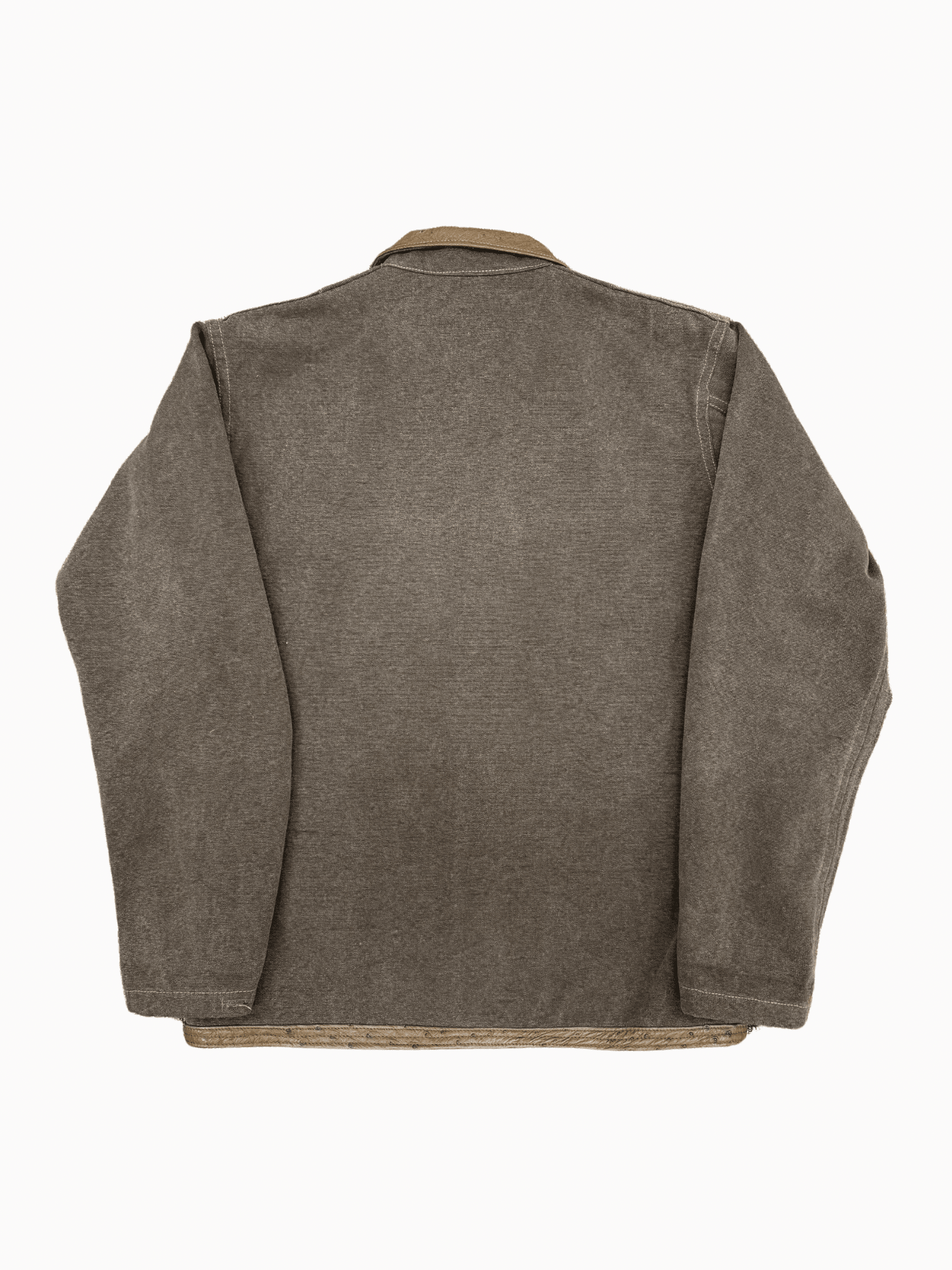 Dukes Finest Artisan No. 0046 – Canvas & Ostrich Leather Jacket (L) - Shinka