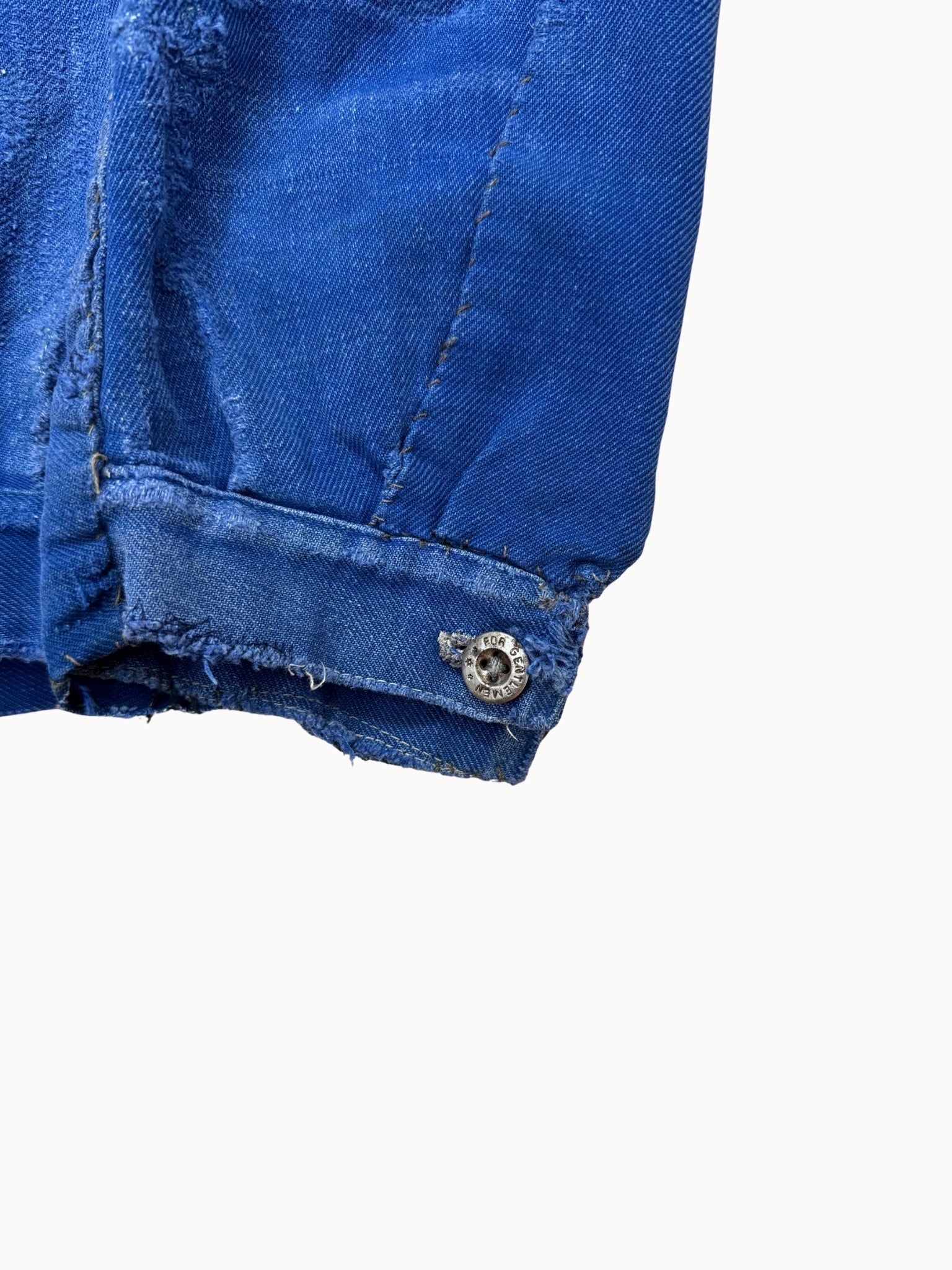 French Chore Jacket — Indigo Twill, 1930s/40s - Shinka