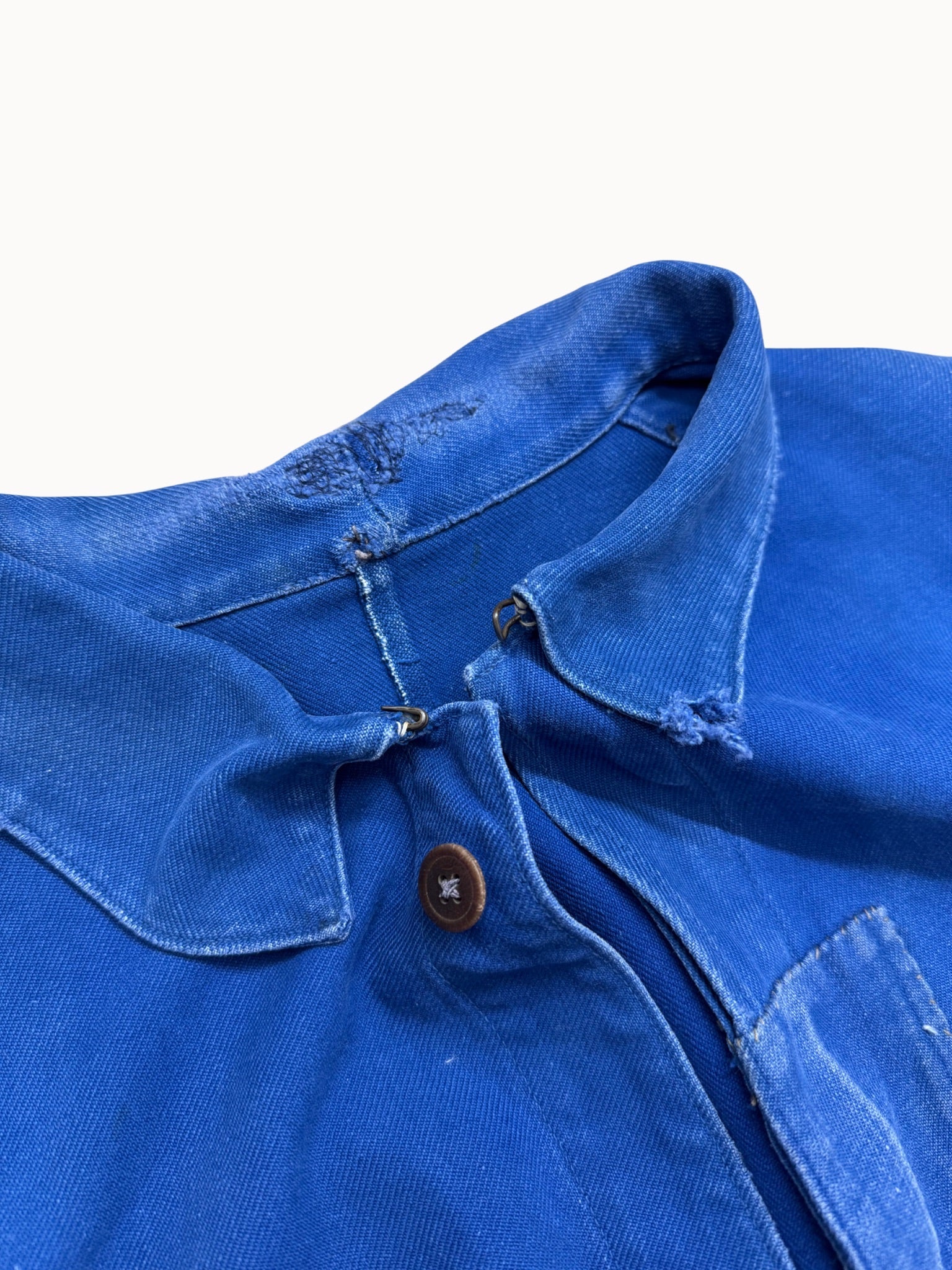 French Chore Jacket — Indigo Twill, 1930s/40s - Shinka