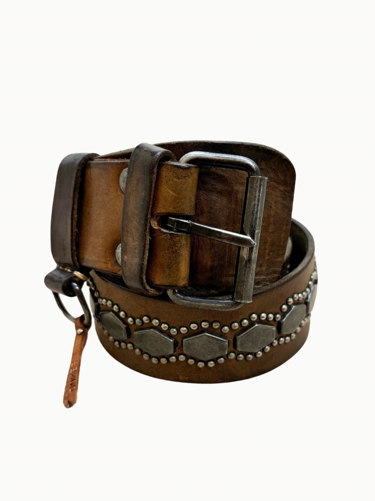 Handmade Dukes Leatherbelt (105cm) - Shinka