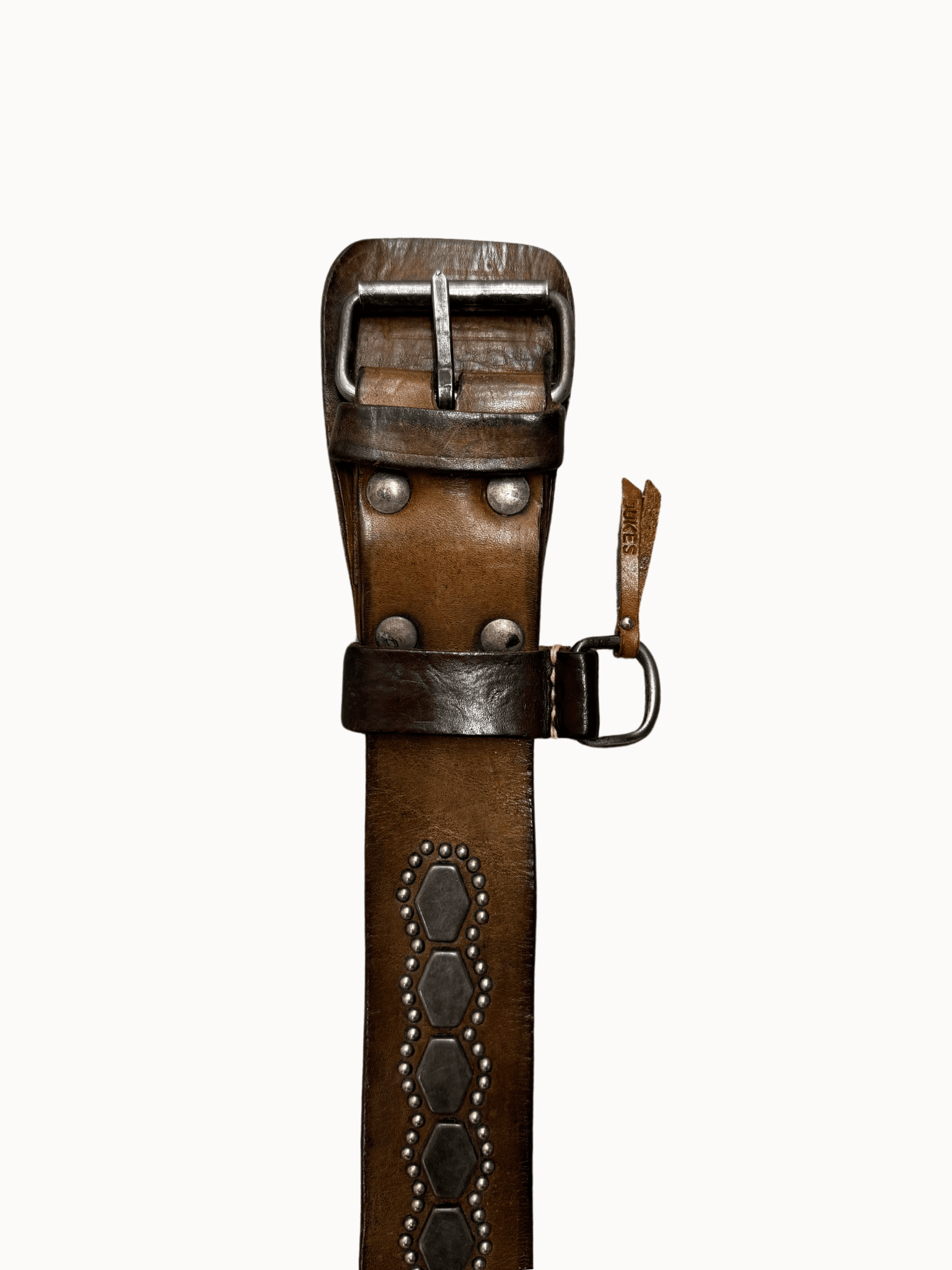 Handmade Dukes Leatherbelt (105cm) - Shinka