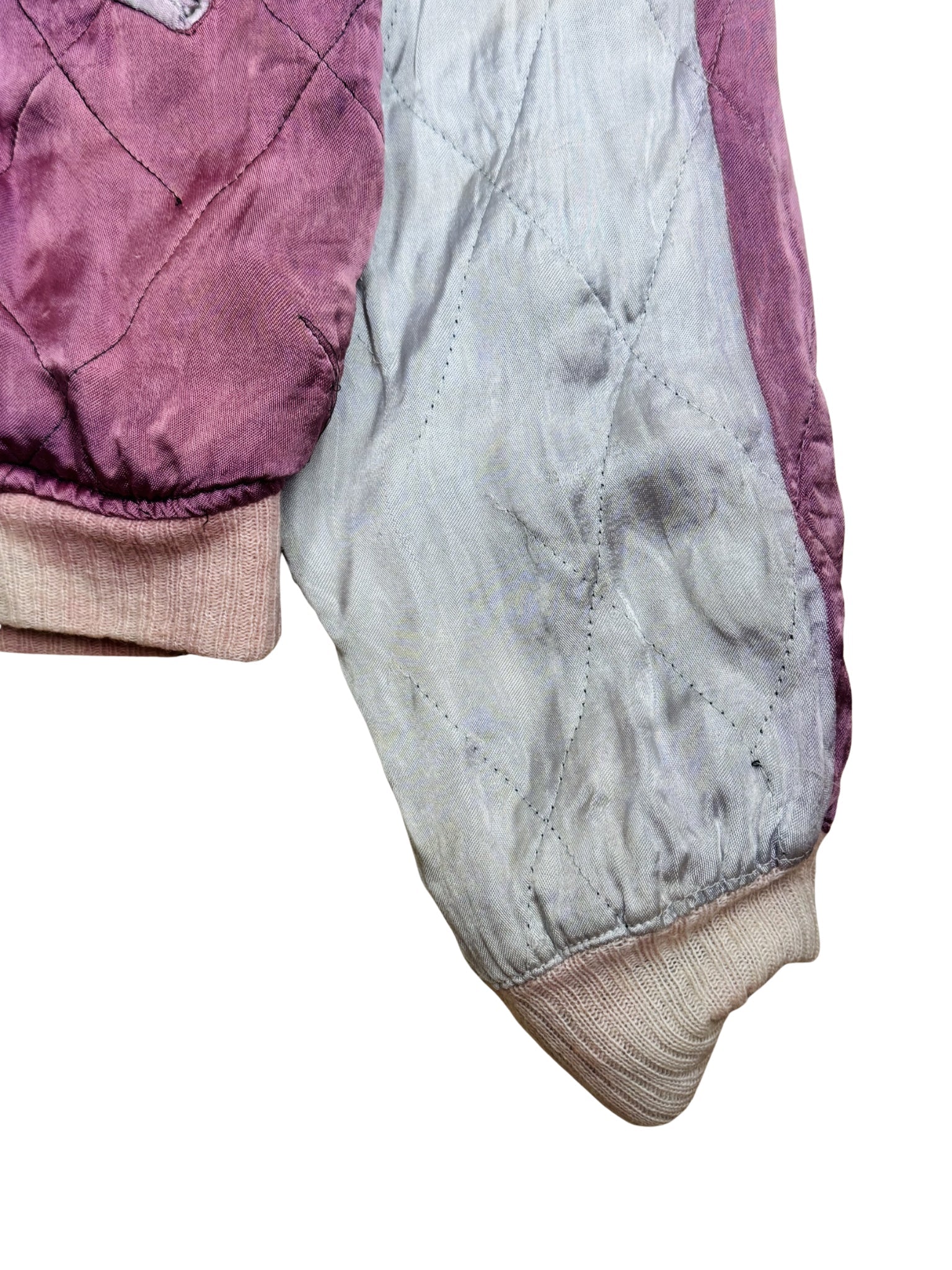 Japan Souvenir Jacket (Sukajan) Reversible Rayon Satin Jacket Japan, ca. 1950–1953 - Shinka