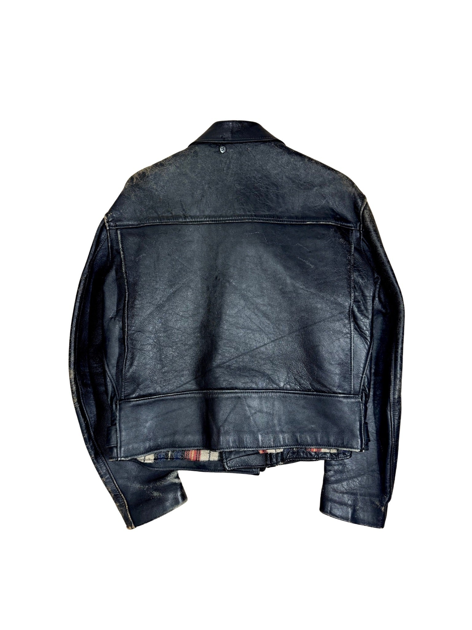 Leather Motorcycle Jacket – 1960s (L) - Shinka