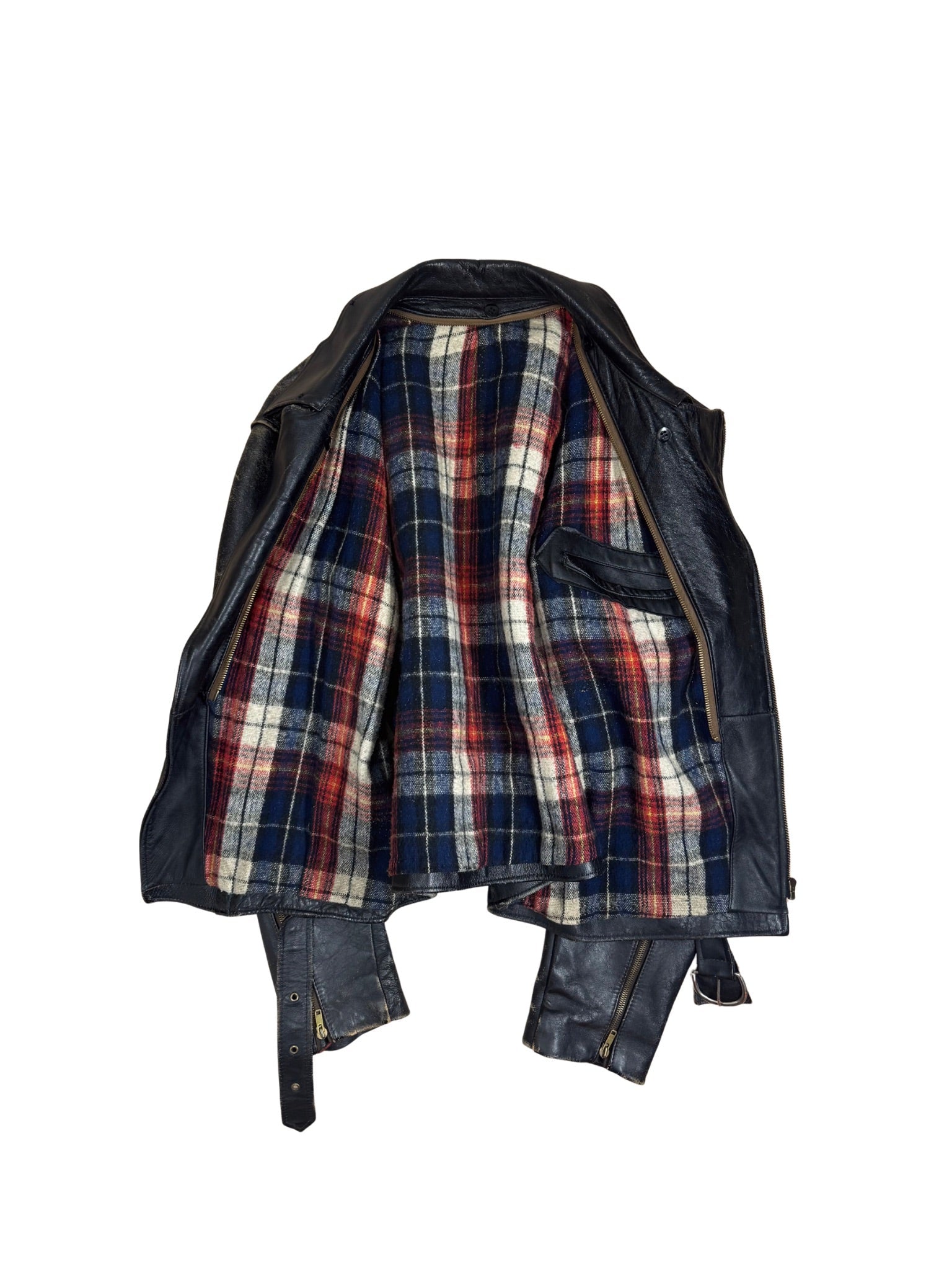 Leather Motorcycle Jacket – 1960s (L) - Shinka